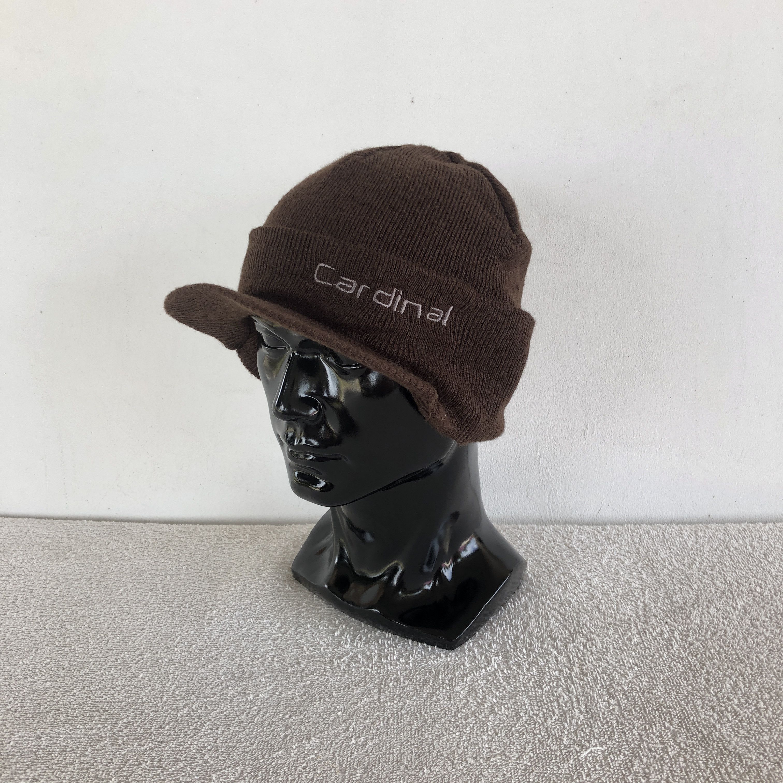 Japanese Brand Vintage Y2K Cardinal Hats Beanie Knitted Snow Caps Hats Size ONE SIZE - 1 Thumbnail