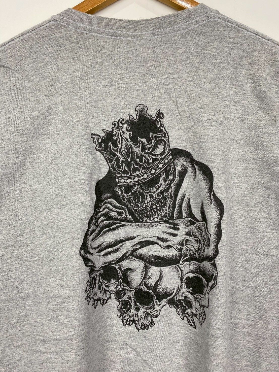 Vintage Vintage King Of Clubz Born To Hate T-Shirts Hardcore DO1579 Size US XXL / EU 58 / 5 - 4 Thumbnail