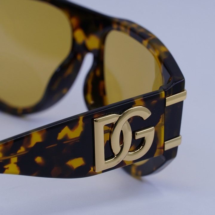 Dolce & Gabbana Dolce & Gabbana DG4499 3330/85 Sunglasses Havana Aviator Size ONE SIZE - 6 Thumbnail