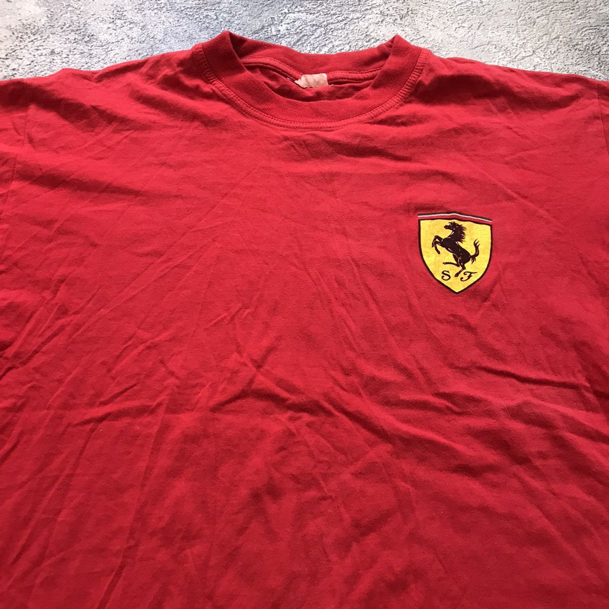 Vintage Vintage 90s Ferrari Formula 1 Graphic Tee Streetwear Red L Size US L / EU 52-54 / 3 - 3 Thumbnail