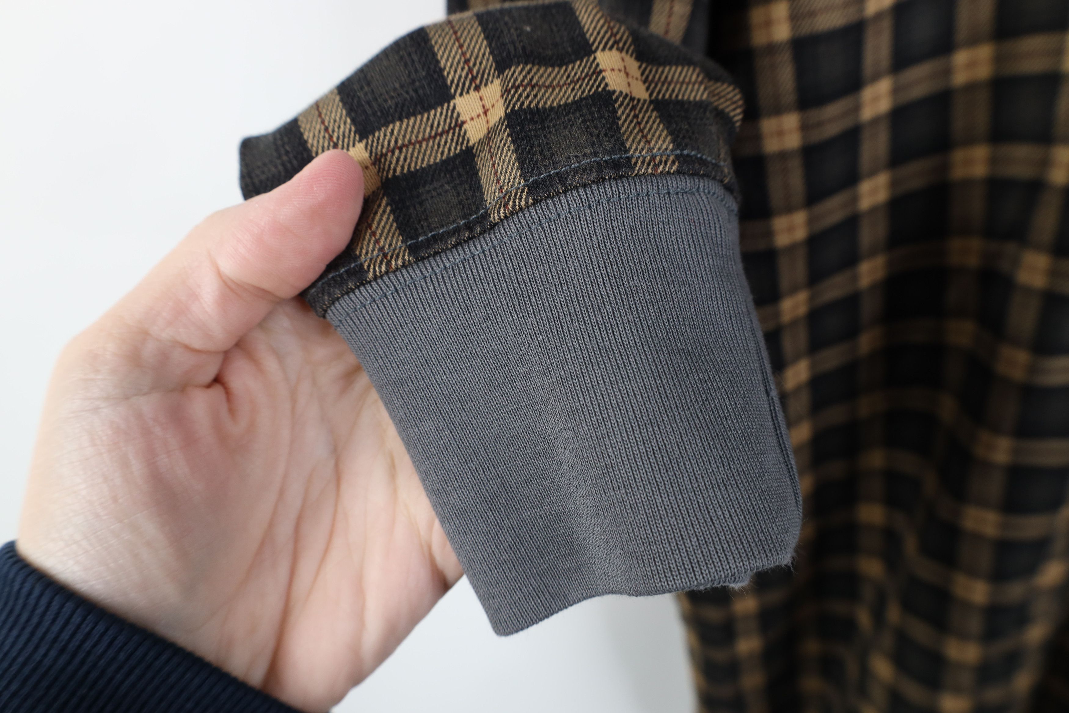 Lands' End Vintage Y2K Lands End Long Sleeve Polo Shirt Plaid Cotton Size US XL / EU 56 / 4 - 8 Thumbnail