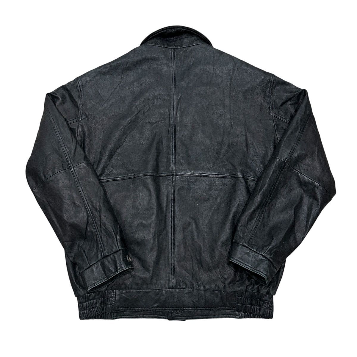 Burberry Vintage Burberry London Leather Jacket Size US M / EU 48-50 / 2 - 2 Thumbnail