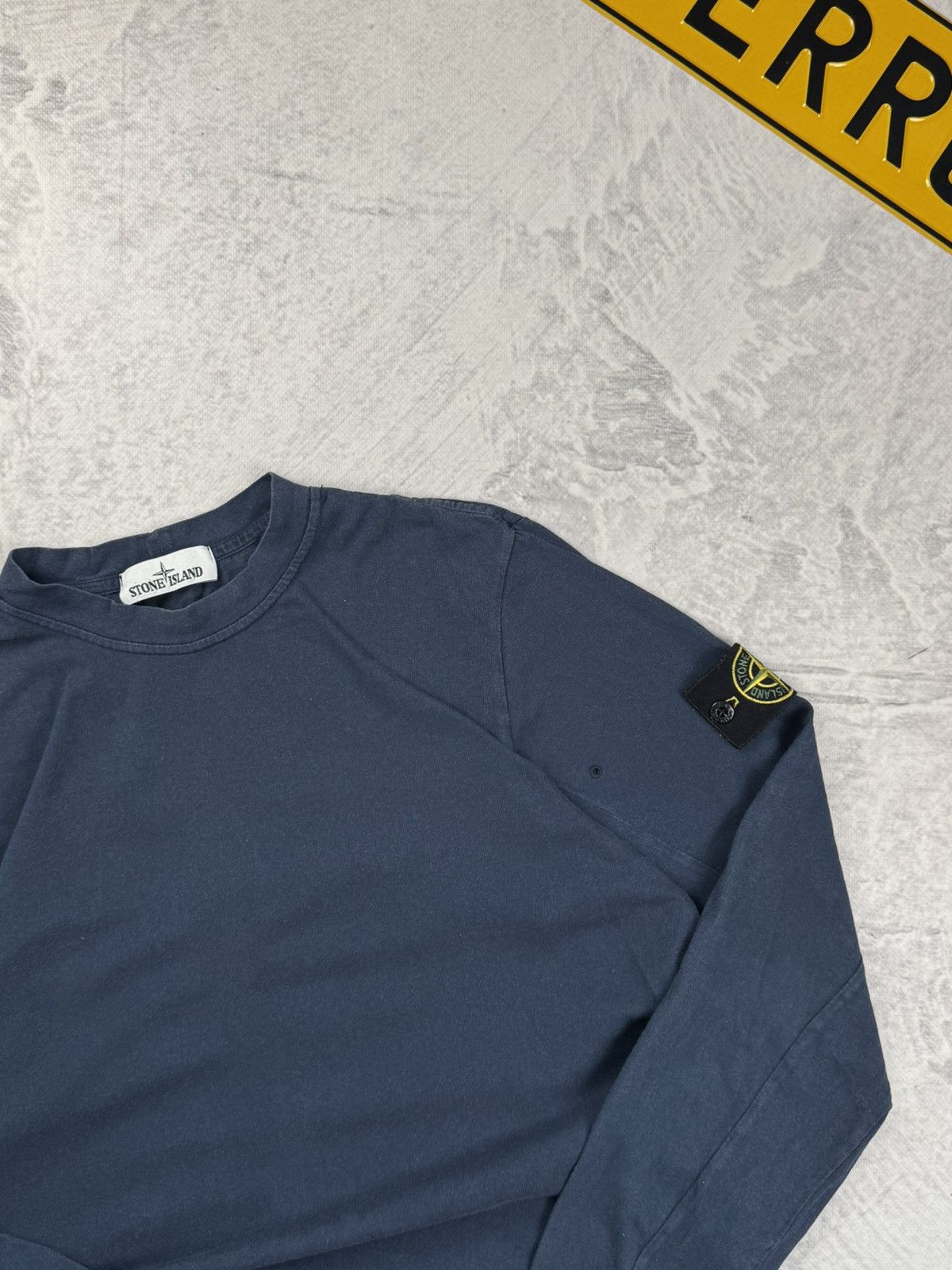 Stone Island × Vintage STONE ISLAND VINTAGE BASIC LOGO SWEATSHIRT Size US M / EU 48-50 / 2 - 4 Thumbnail