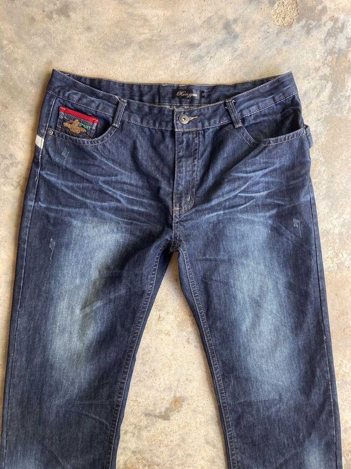 Japanese Brand Lolita Yoshitomo nara X Kurijyua little people jeans Size US 38 / EU 54 - 3 Thumbnail