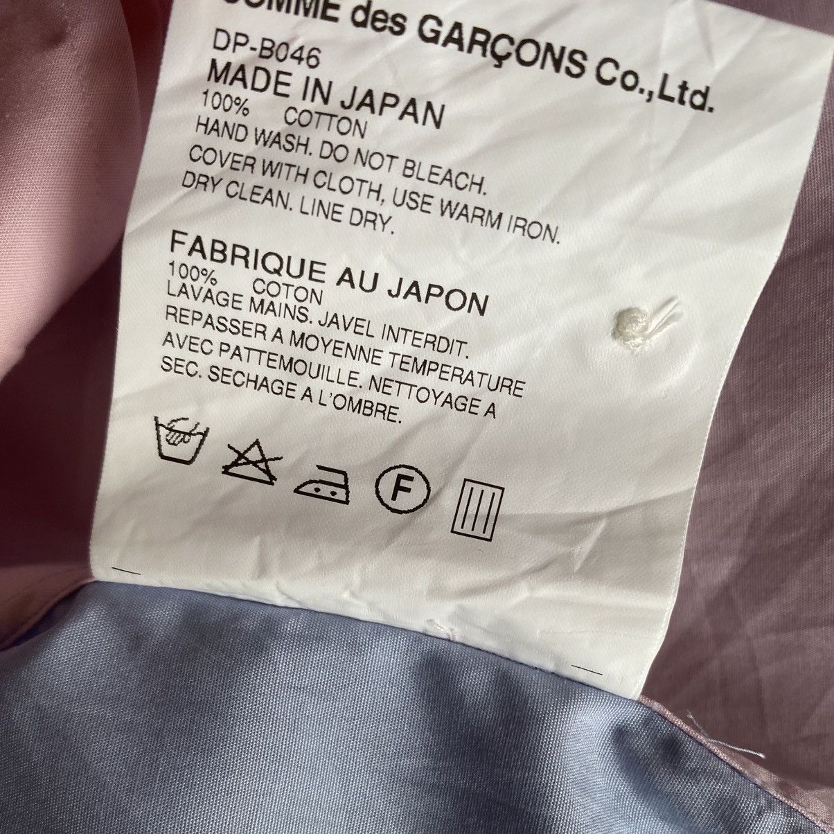 Comme des Garcons Fall15 Pink/Stripe Patches Shirt Size US L / EU 52-54 / 3 - 7 Thumbnail