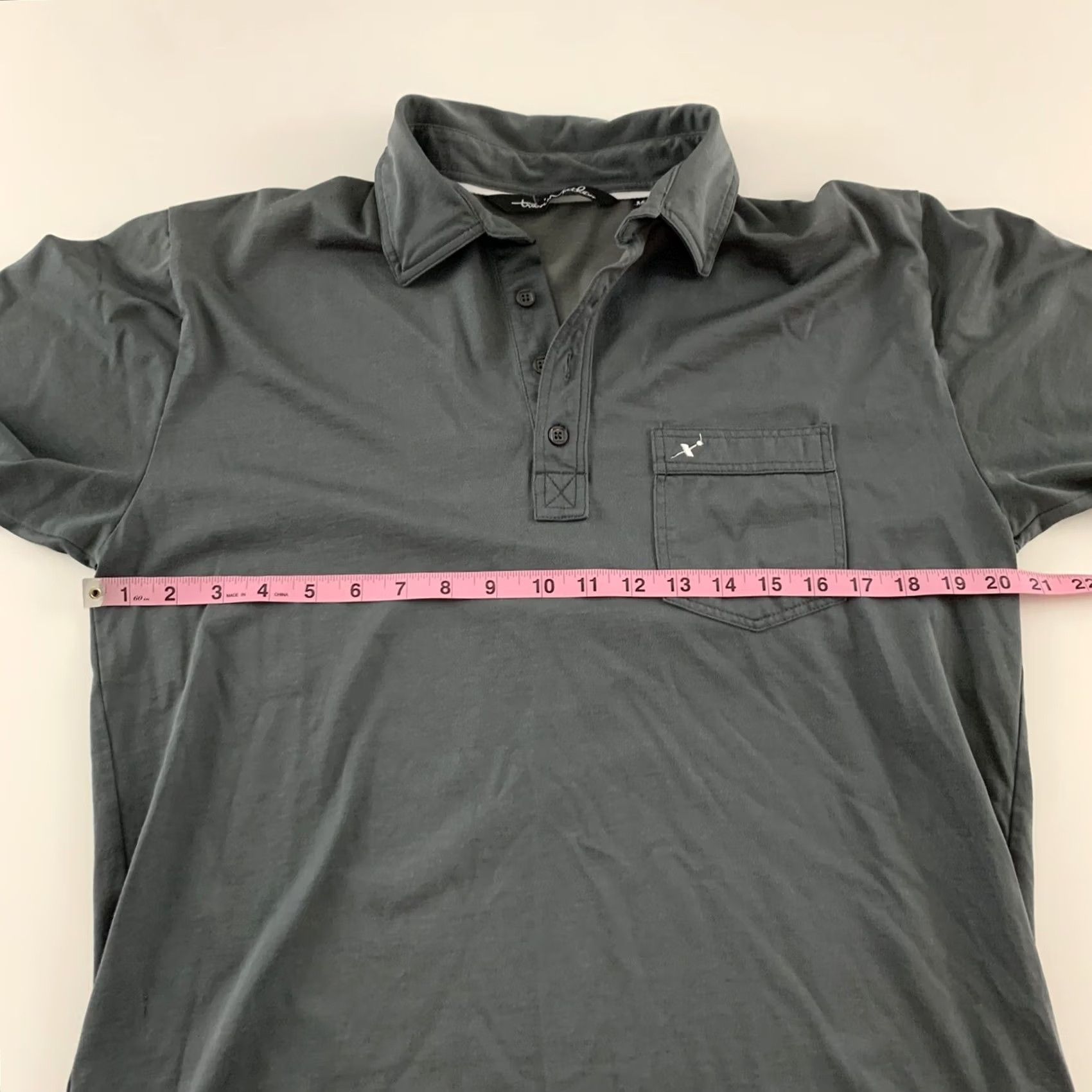TravisMathew Travis Mathew Polo Shirt Short Sleeve Men’s Size M Gray Size US M / EU 48-50 / 2 - 6 Thumbnail