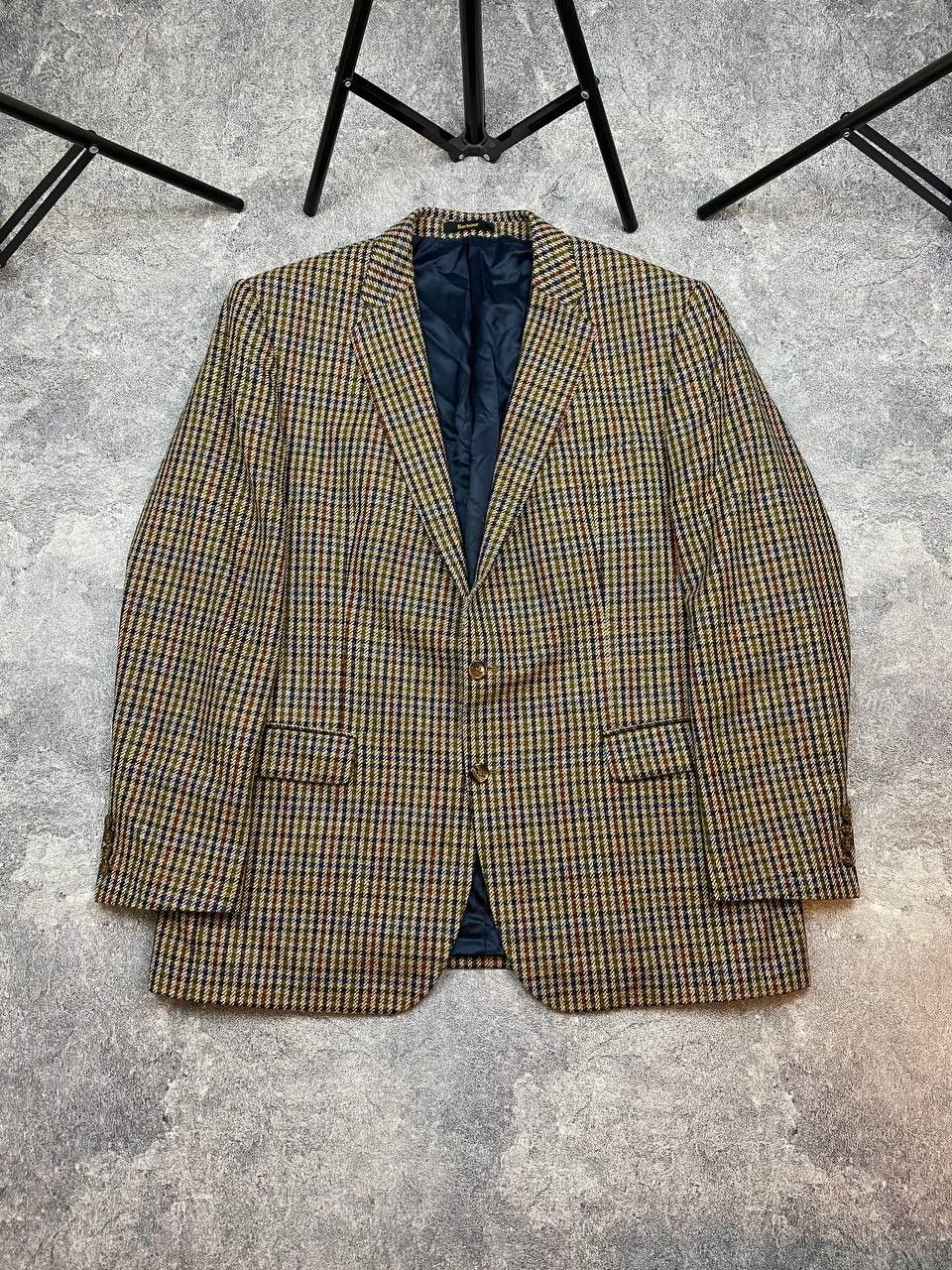 Barbour Blazer Wool Cashmere Blend Size 58