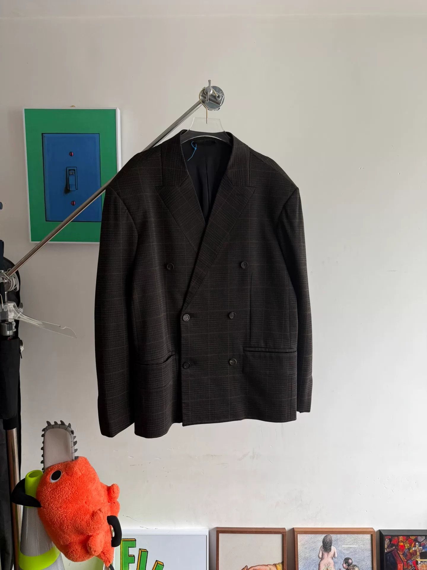 Balenciaga Balenciaga Shoulder Pad Blazer 22FW Size US S / EU 44-46 / 1 - 1 Thumbnail