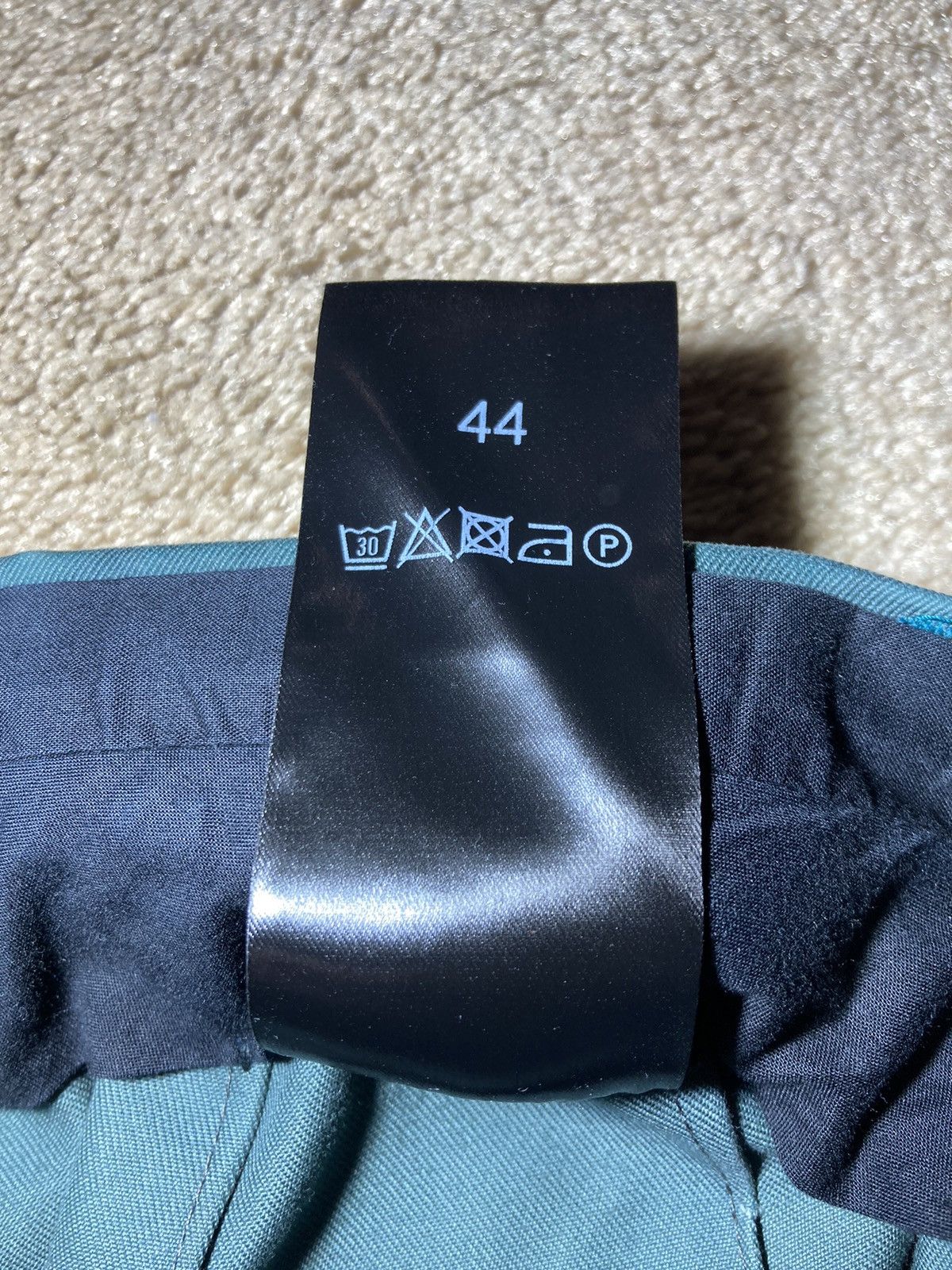 Raf Simons FW17 Raf Simons Green Cropped Chino Pants 44 2017 Fall Faded Size US 28 / EU 44 - 9 Thumbnail