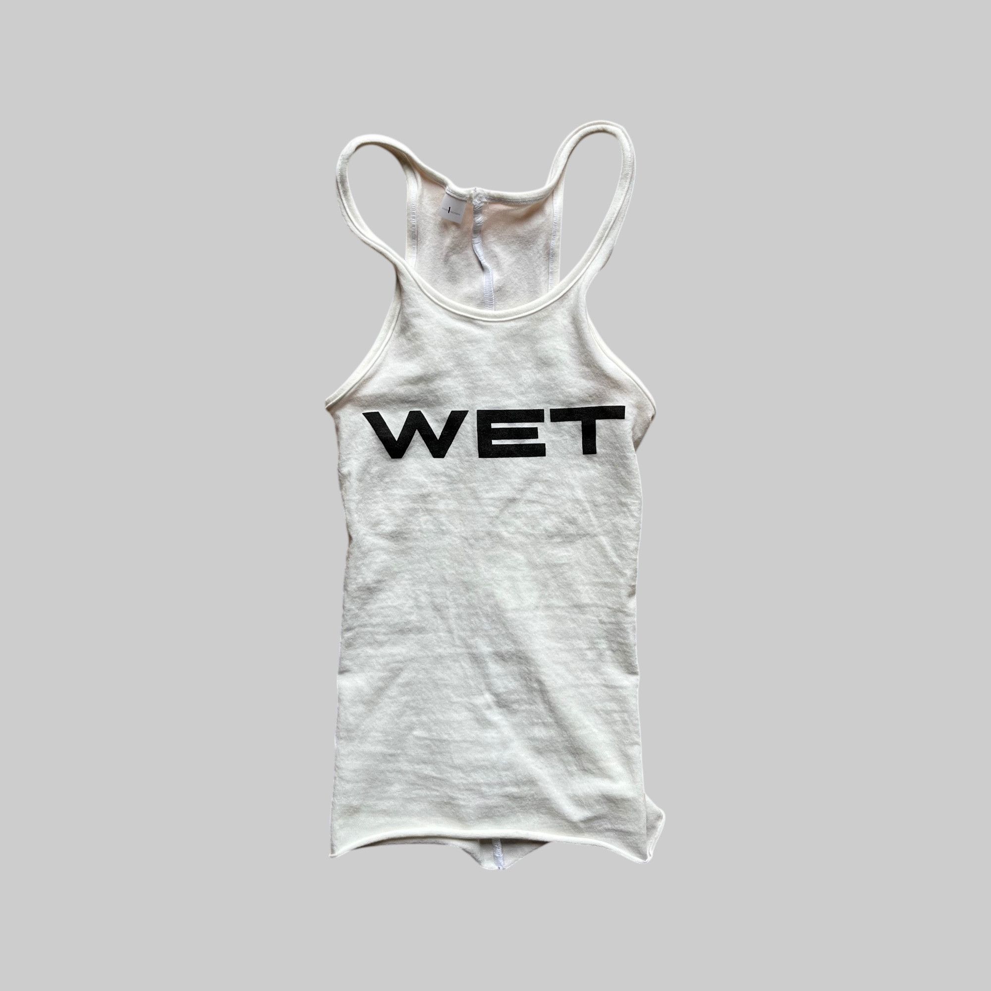 <サイズ1> yeezy wet tank YZY Mowalola WET Tank White Size: 3 Kanye West Vultures