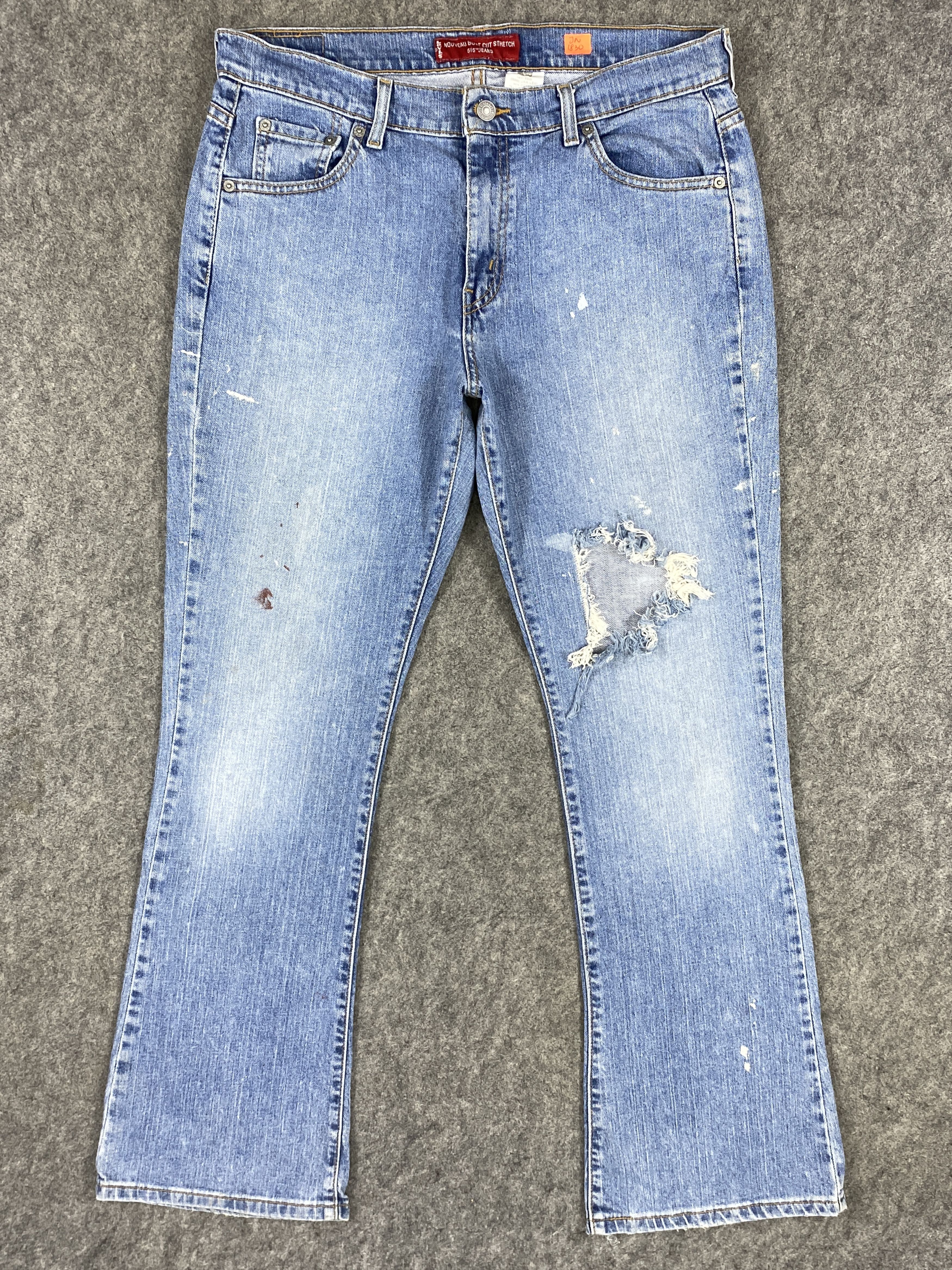 Levi's Light Blue Wash Vintage Levi's 515 Flare 35x31.5 -JN1830 Size ONE SIZE - 1 Thumbnail