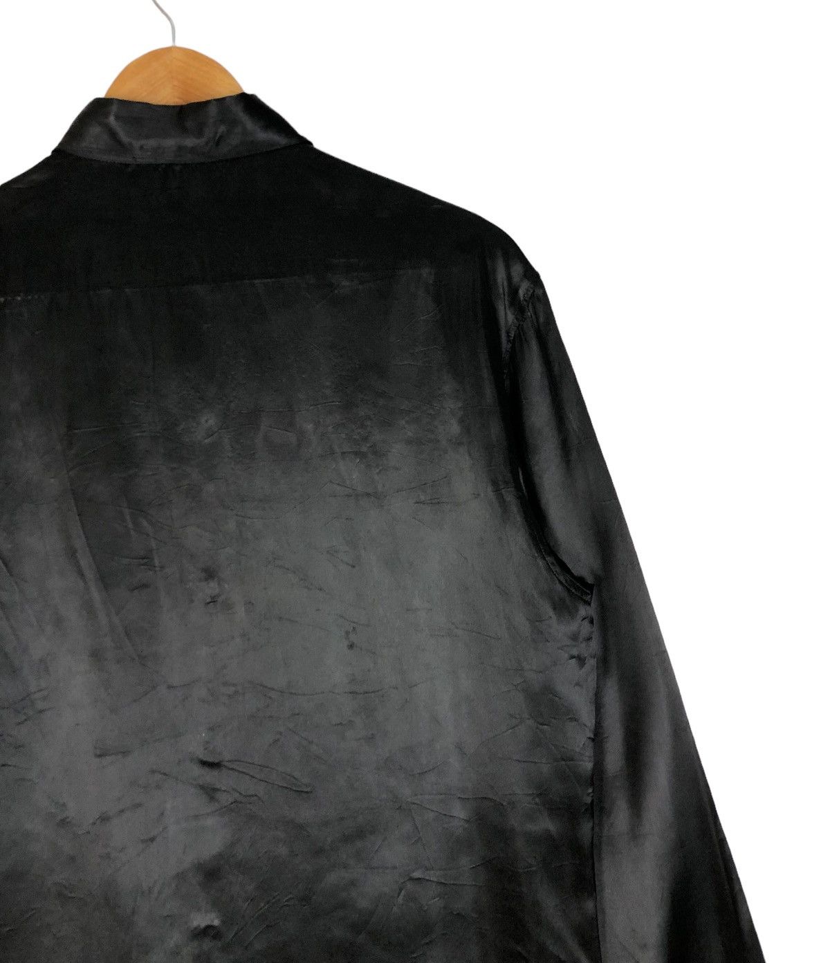 Vintage × agnes b. Rayon Agnes B Black Button Ups Shirt Size US XS / EU 42 / 0 - 8 Thumbnail