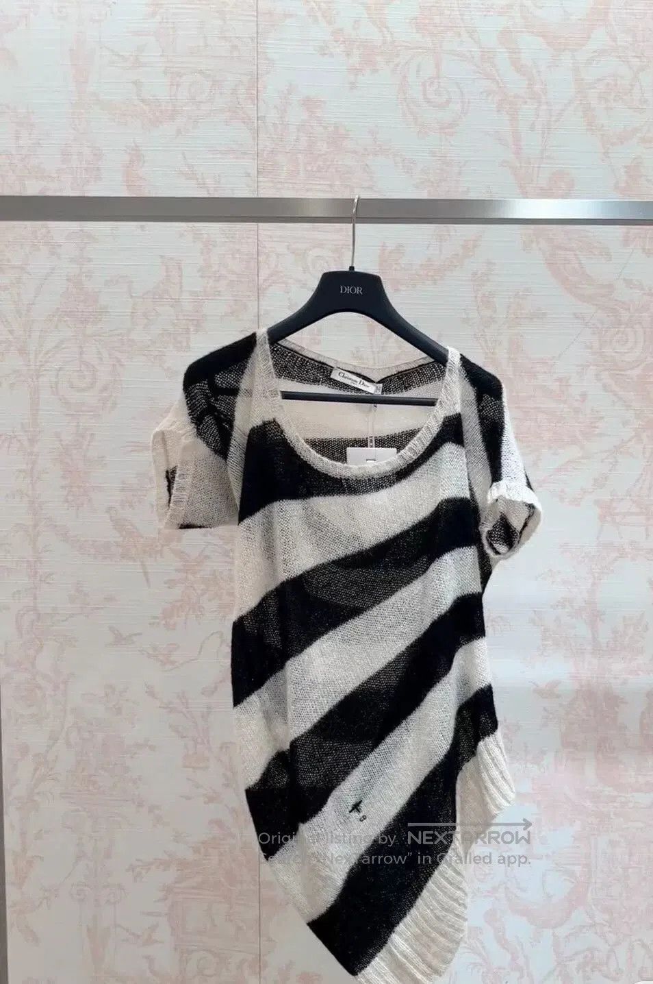 Dior dior knit oversized top with irregular design. Size US M / EU 48-50 / 2 - 1 Thumbnail
