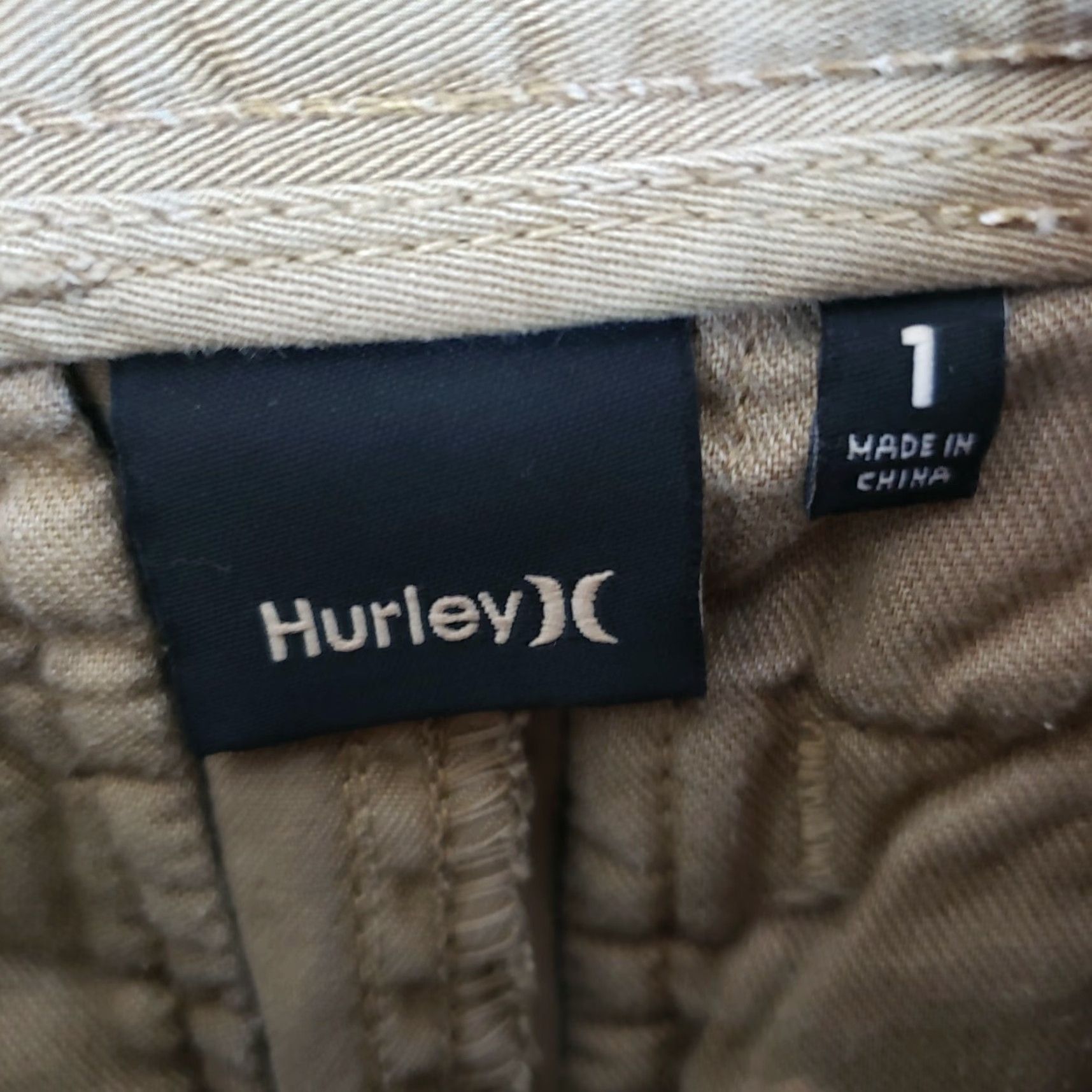 Hurley Hurley Women's Pants Size 1 Chino Low Rise 31 Inseam Cotton Tan Brown Patch Work Vintage: No Size 25" / US 0 / IT 36 - 6 Thumbnail