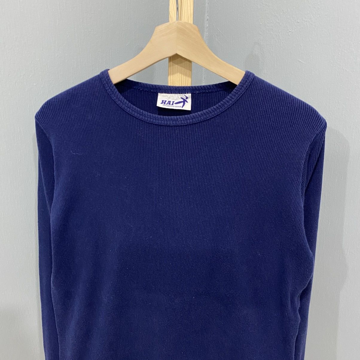 Hai Sporting Gear Vintage HAI Issey Miyake Waffle Knit Thermal Long Sleeve Size US M / EU 48-50 / 2 - 3 Thumbnail