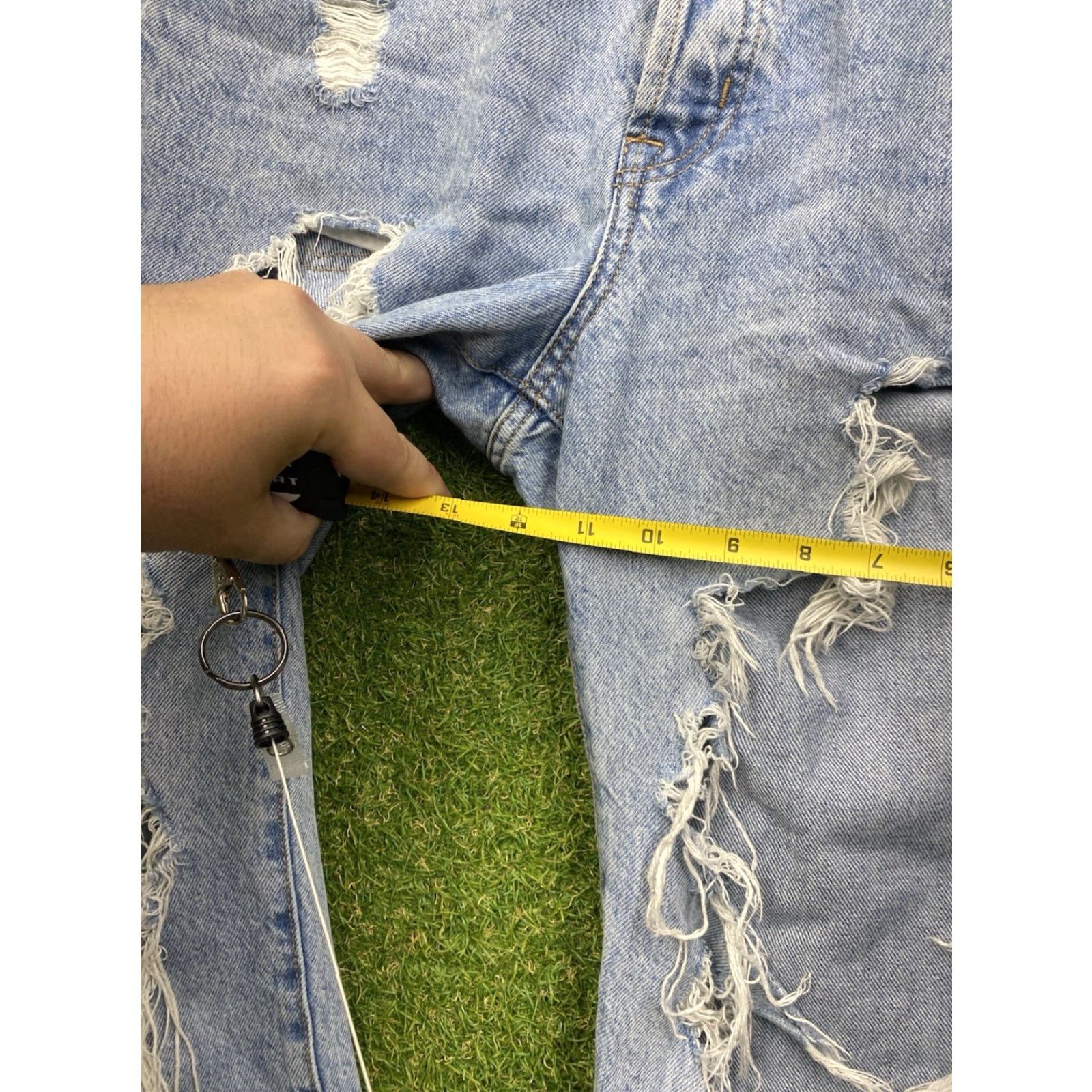 Vintage VINTAGE Aeropostale Women’s Jeans 6R Distressed Low Rise Skater Girlhoodcore Mens Womens Size 28" / US 6 / IT 42 - 4 Thumbnail