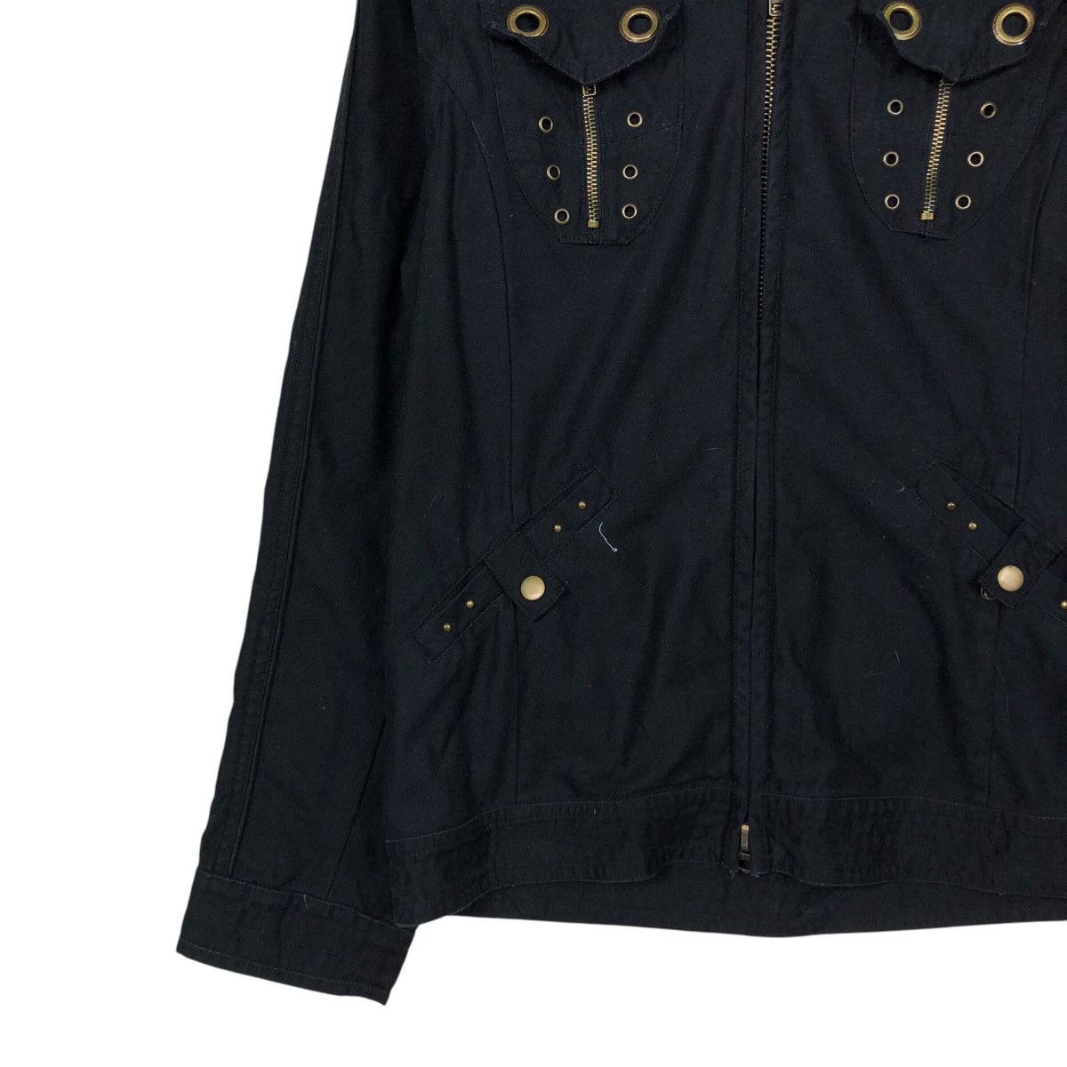 Hysteric Glamour 📌Vintage Biker Jacket Hamham Multi Pockets Size US L / EU 52-54 / 3 - 5 Thumbnail