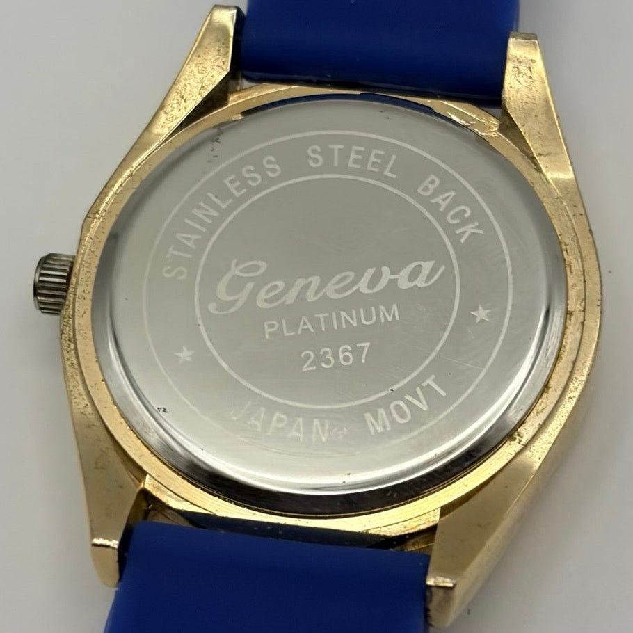 Geneva Blue & Gold Geneva Men’s Watch Size ONE SIZE - 5 Thumbnail