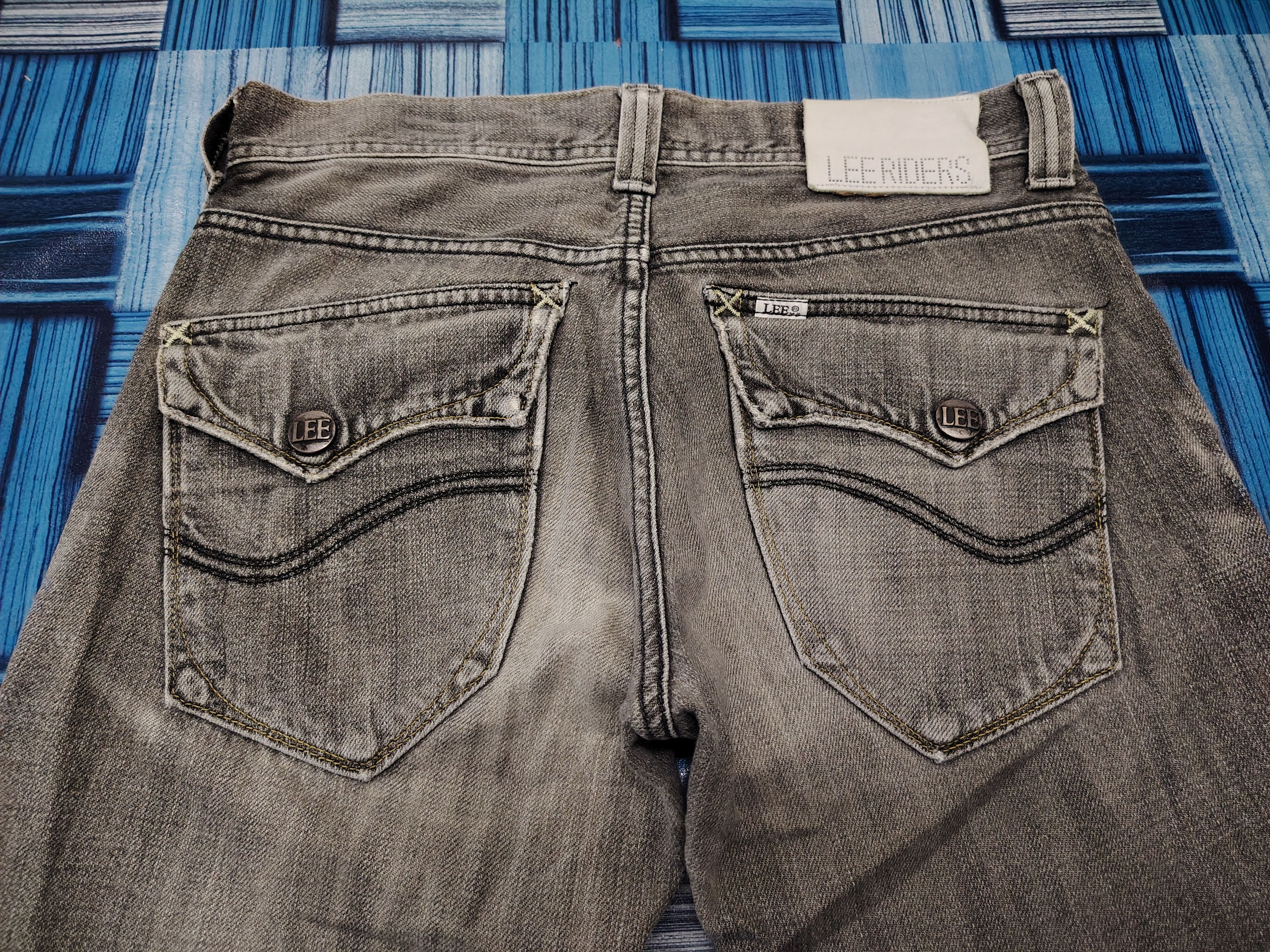 Hysteric Glamour Japanese Lee Riders Flared distressed Studded Jeans Size US 31 - 19 Thumbnail
