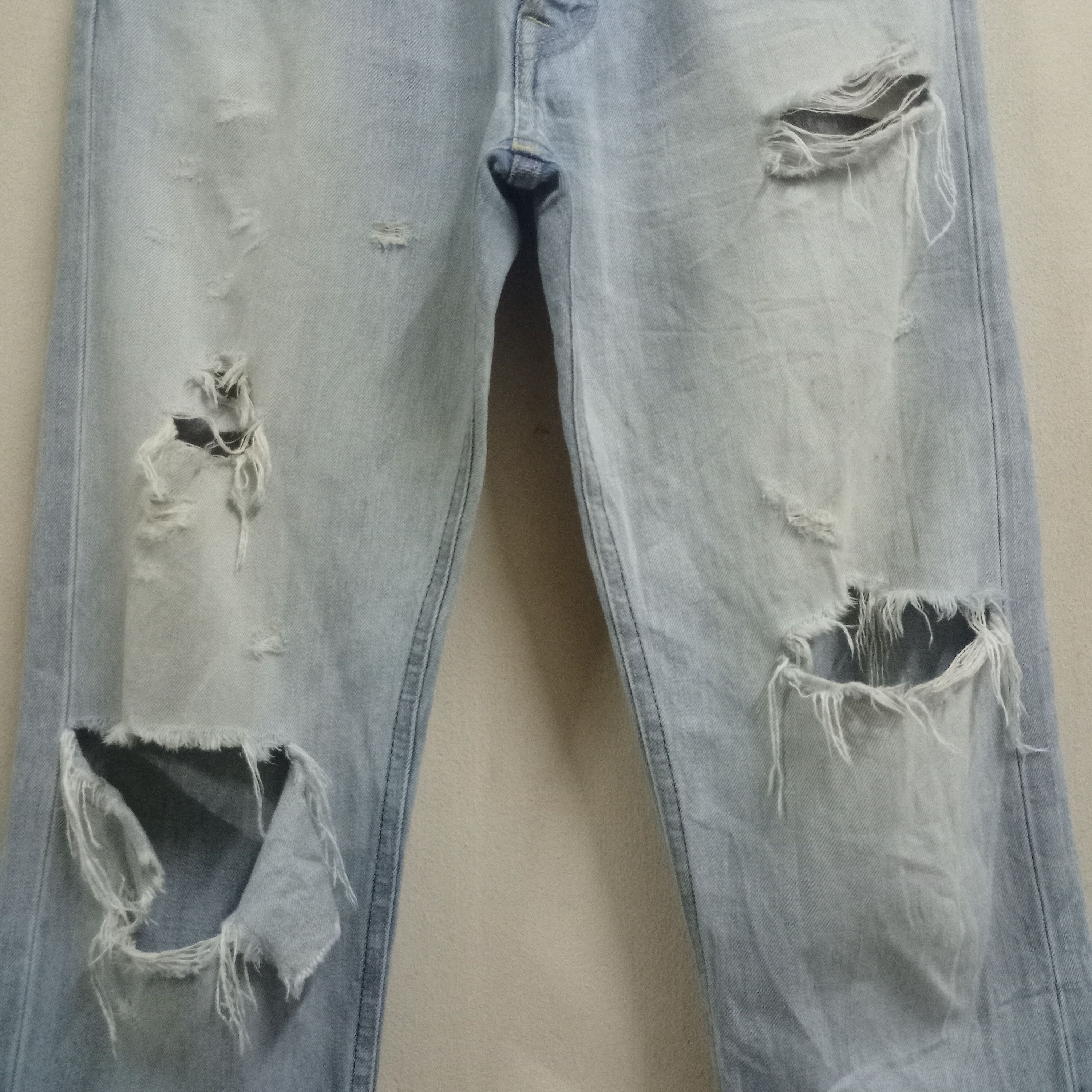 J.S. Homestead × Journal Standard SALES 🔥 Vintage Journal Standard Homestead Distressed Jeans Size US 32 / EU 48 - 5 Thumbnail