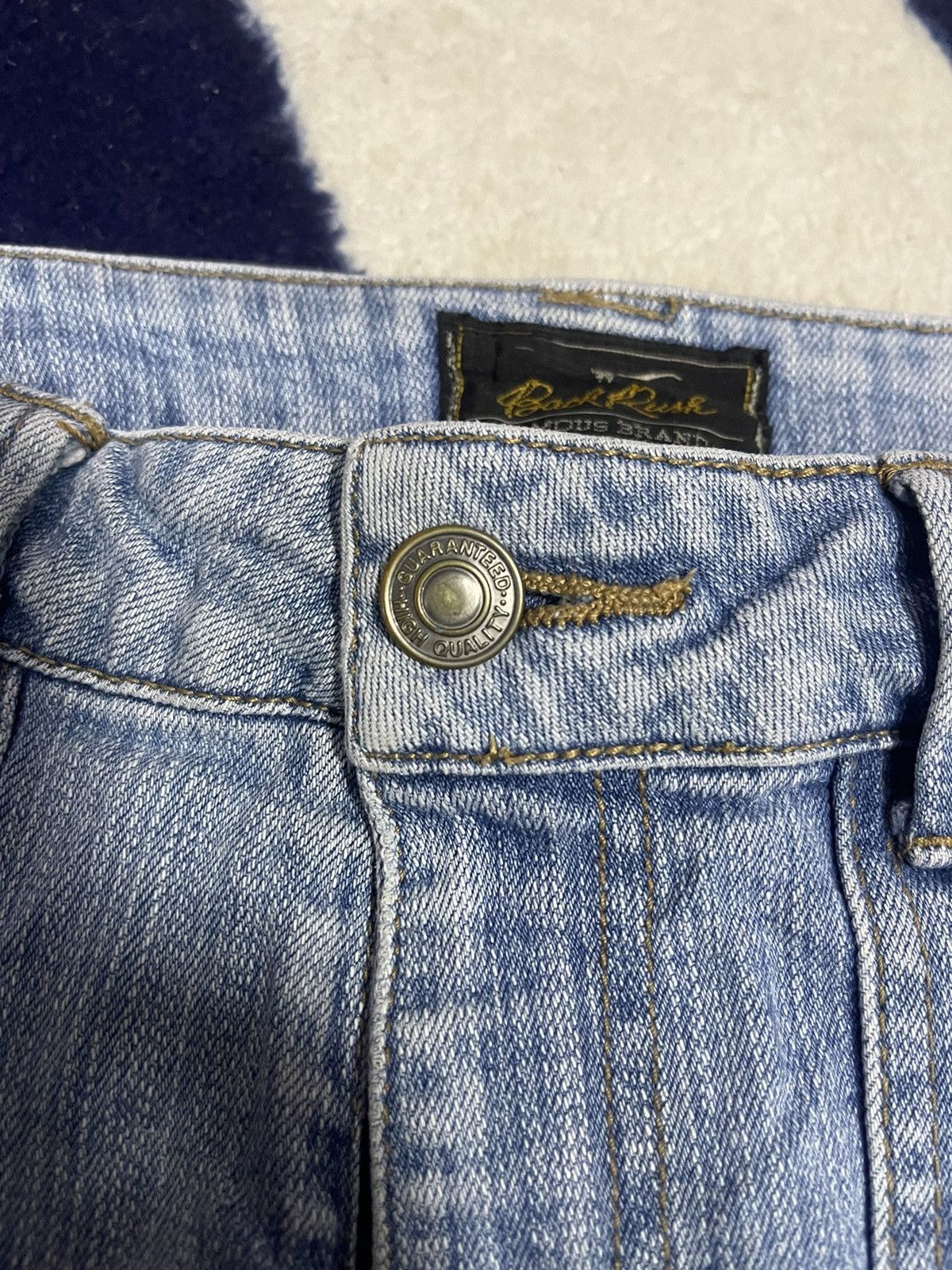 Japanese Brand × Jean Back Rush Bushpant Jeans (14) Size US 28 / EU 44 - 10 Thumbnail