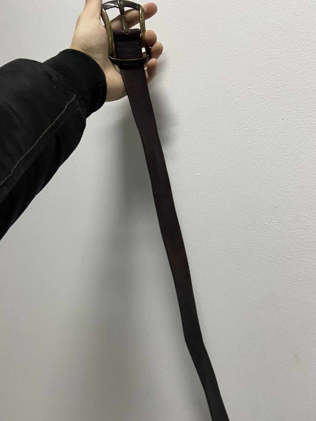 Diesel × Vintage Diesel belt leather vintage made in Italy avant Garde Size ONE SIZE - 4 Thumbnail
