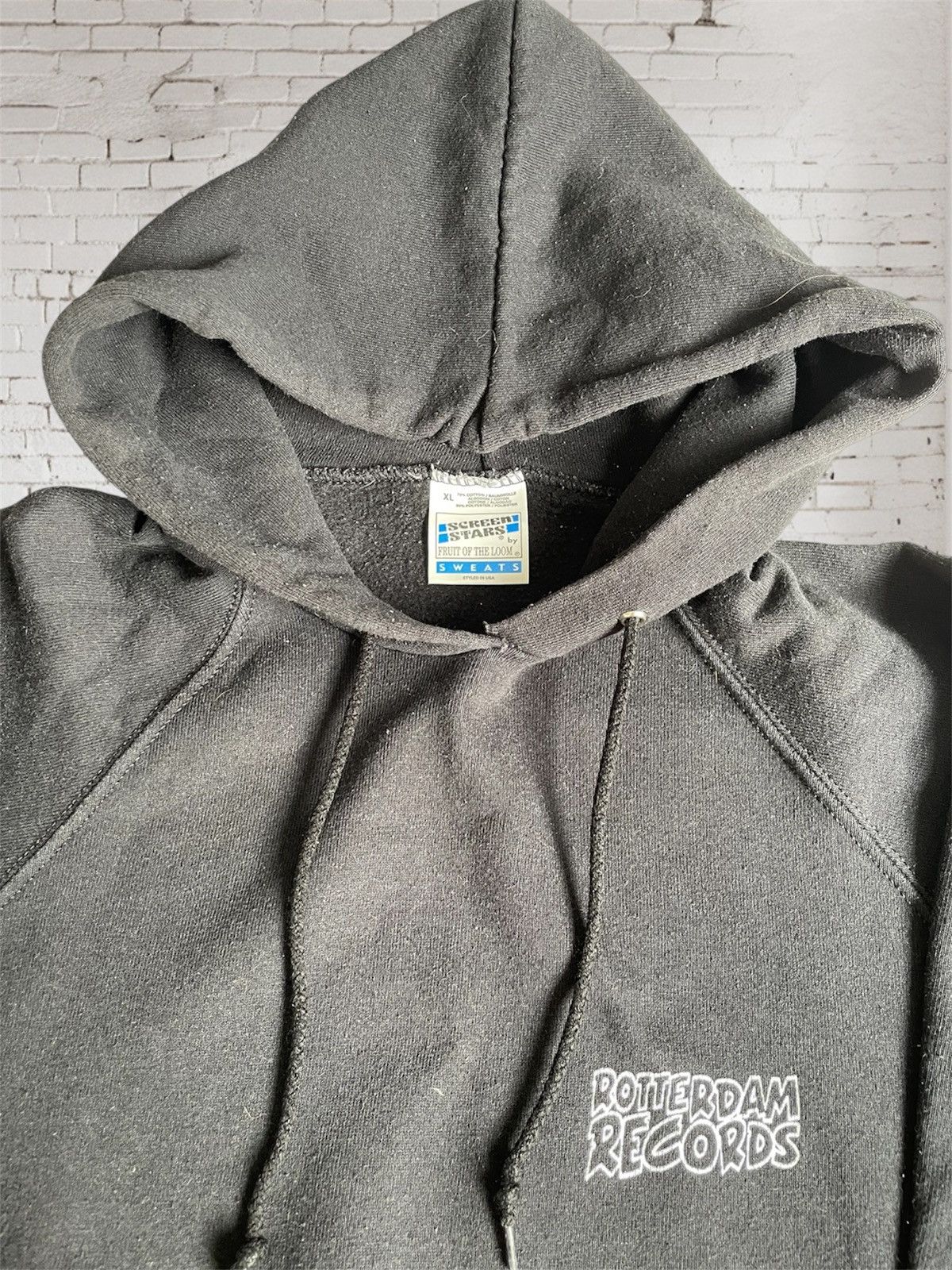 Vintage Vintage Rotterdam Records Neophyte Mid-90s Hoodie Size US XL / EU 56 / 4 - 8 Thumbnail