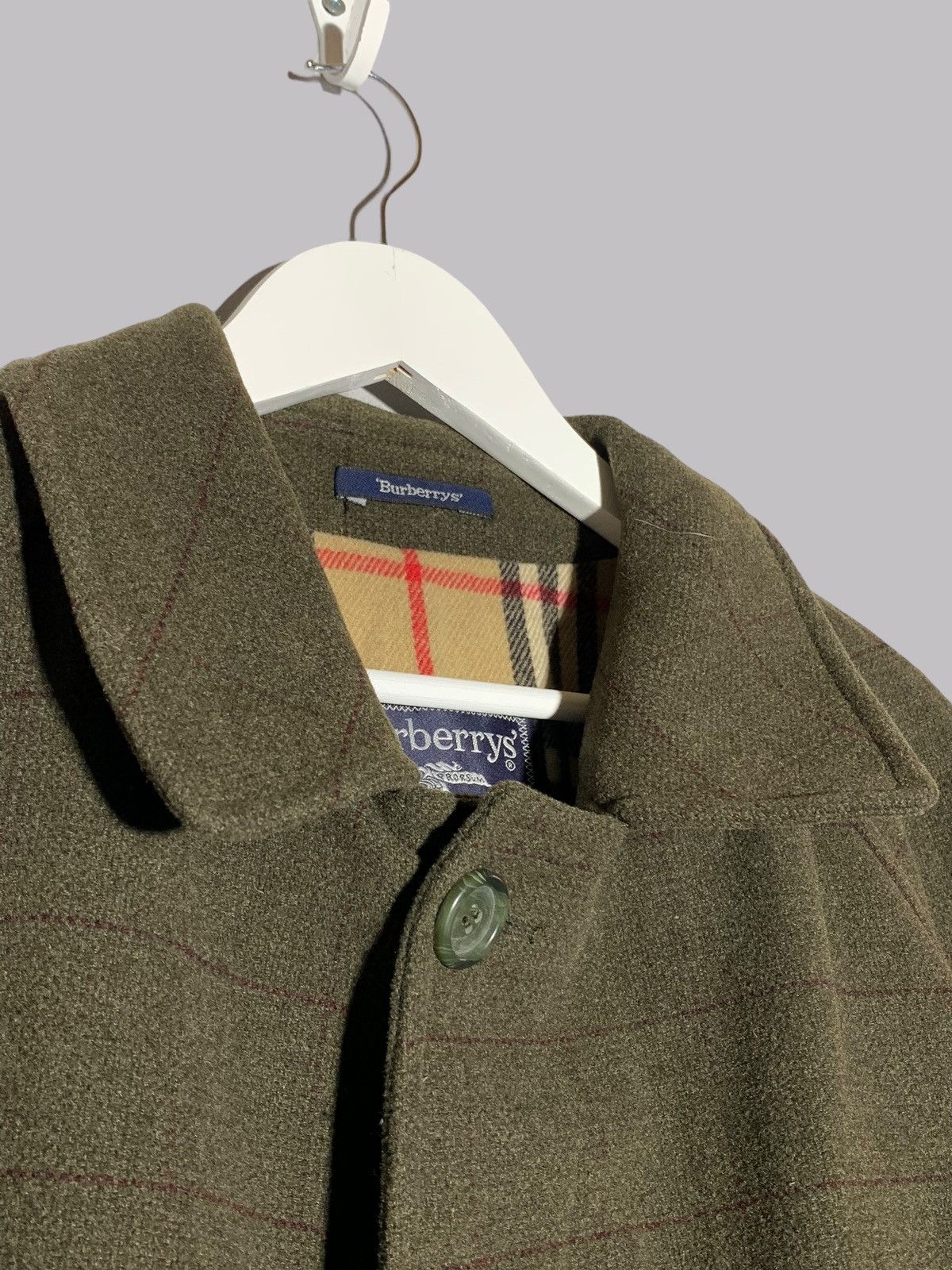 Burberry × Vintage Burberrys Wool Coat Size US L / EU 52-54 / 3 - 7 Thumbnail