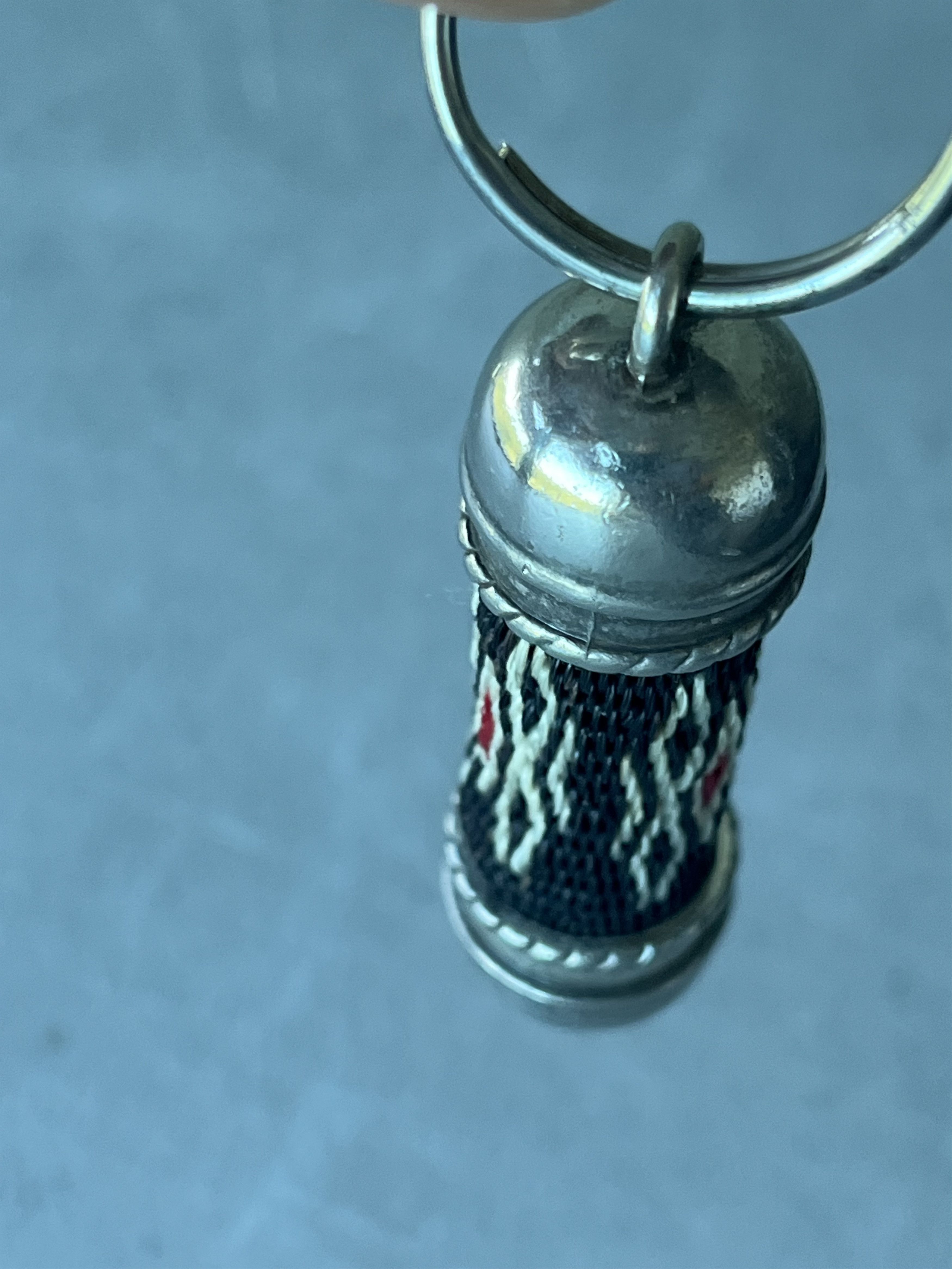 Japanese Brand Japan Handmade Pewter South America Mexico Ethnic Keyring Size ONE SIZE - 10 Thumbnail