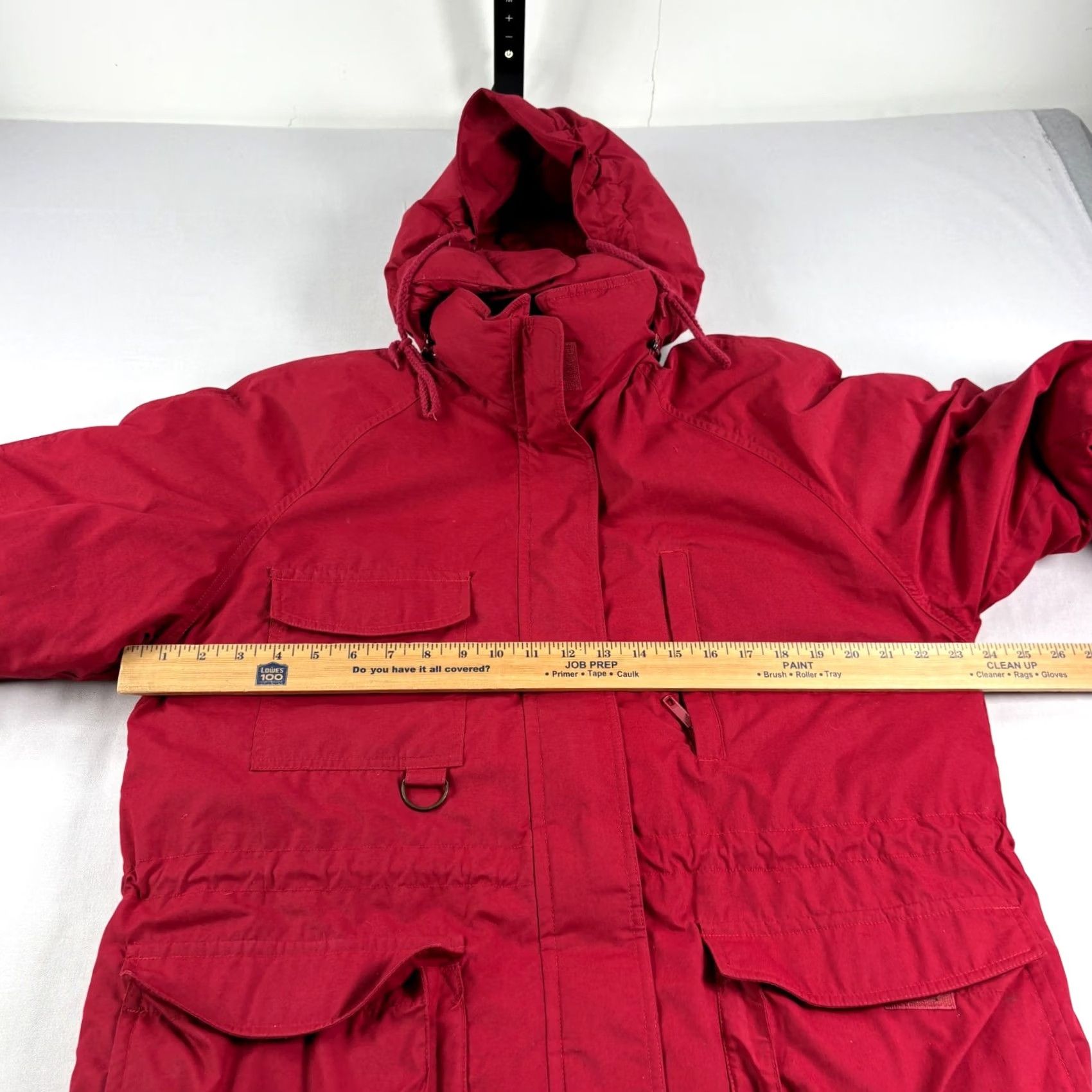 Eddie Bauer VINTAGE Eddie Bauer Parka Jacket Womens M Red Down Filled Outdoor Coat Size M / US 6-8 / IT 42-44 - 5 Thumbnail