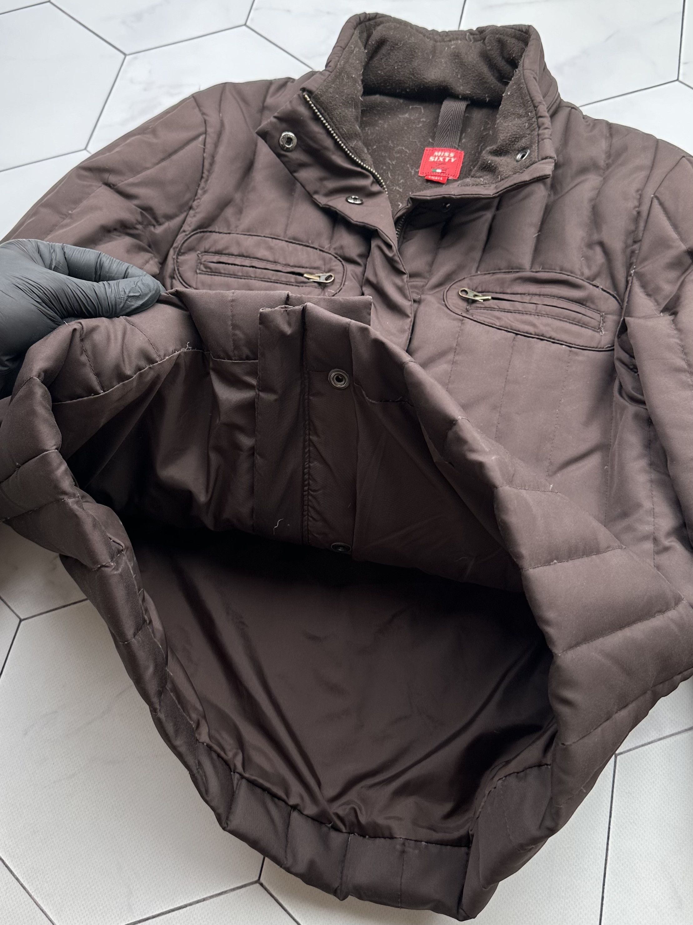 Miss Sixty Miss Sixty Vintage Down Jacket (B39) Size S / US 4 / IT 40 - 4 Thumbnail
