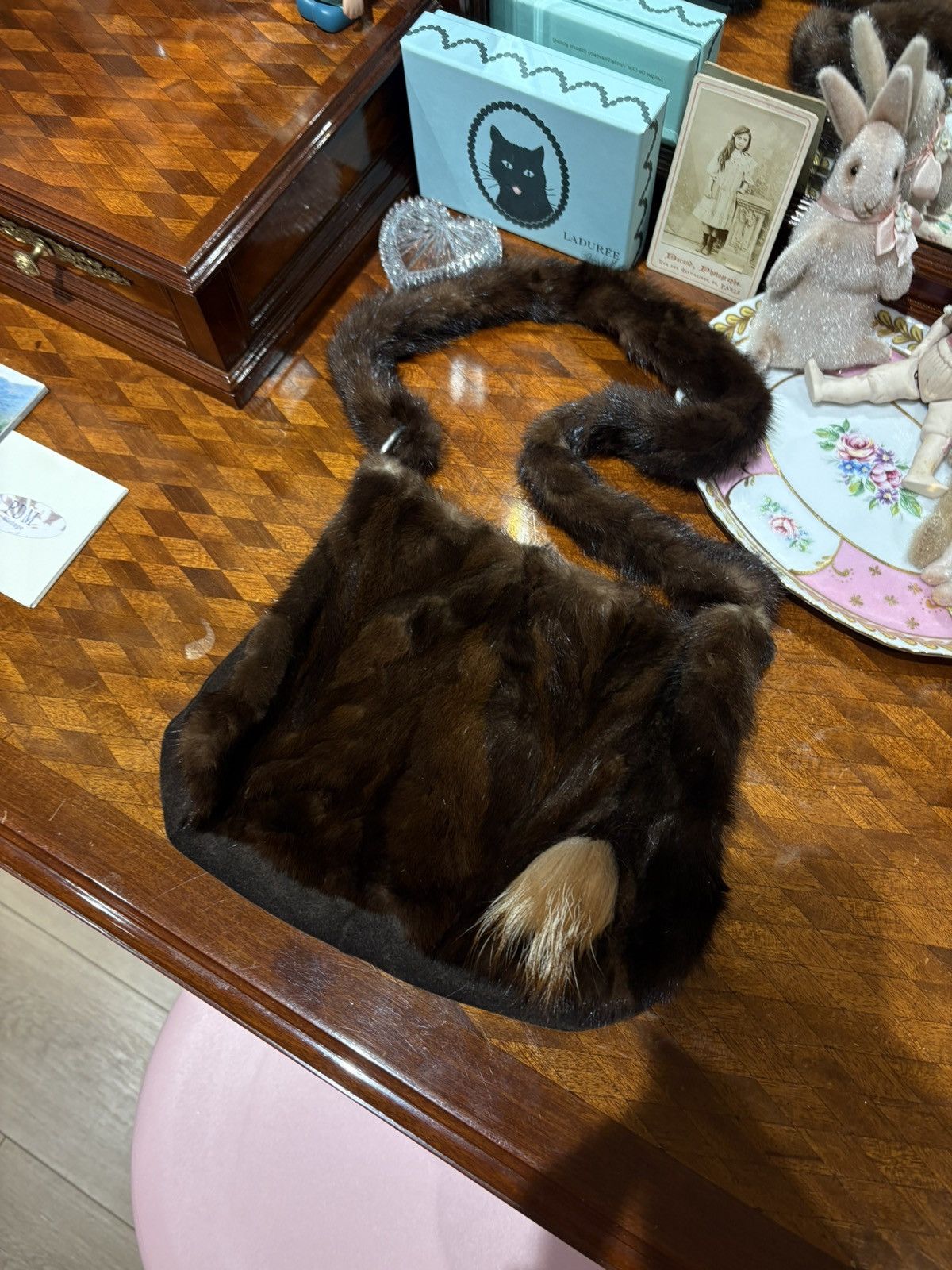 Vintage y2k fur bag Size ONE SIZE - 1 Thumbnail