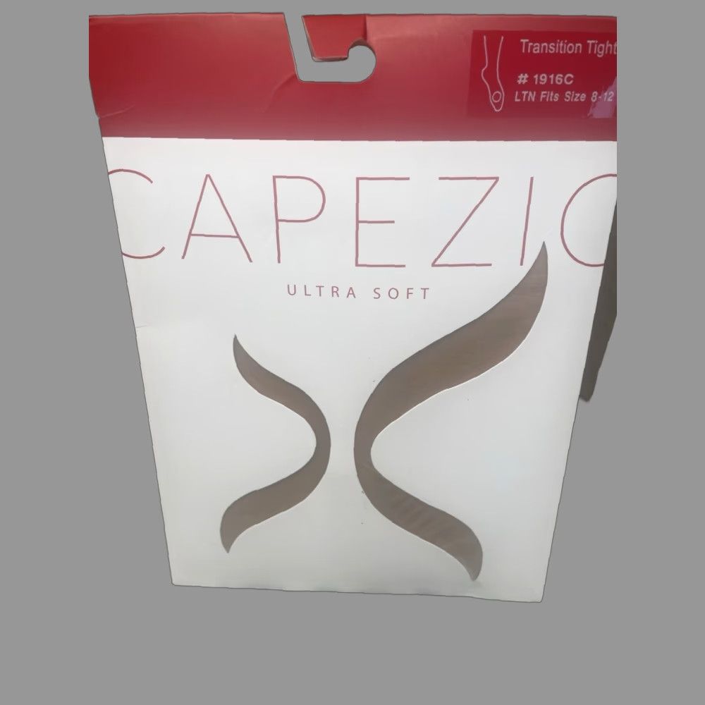Vintage CAPEZIO Transition Tights Girls Size 8-12 Light Suntan Ultra Soft Dance Size ONE SIZE - 1 Thumbnail
