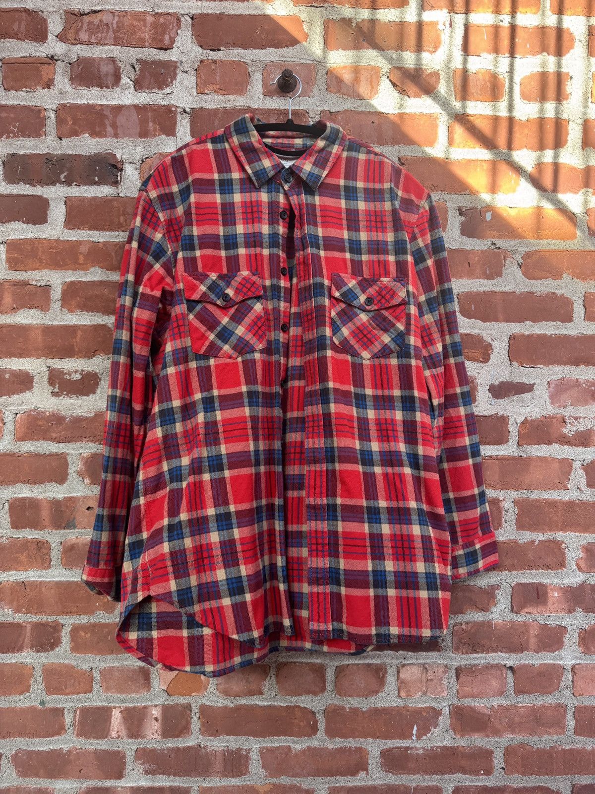 Fear of God Fear of God Sixth Collection Plaid Flannel Shirt | Grailed