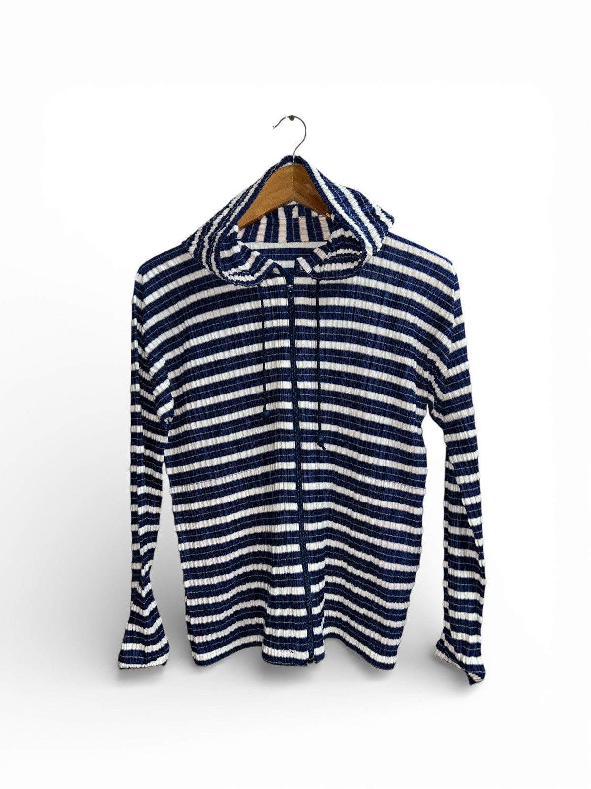 Archive 1998 Striped Cotton Blend Hoodie