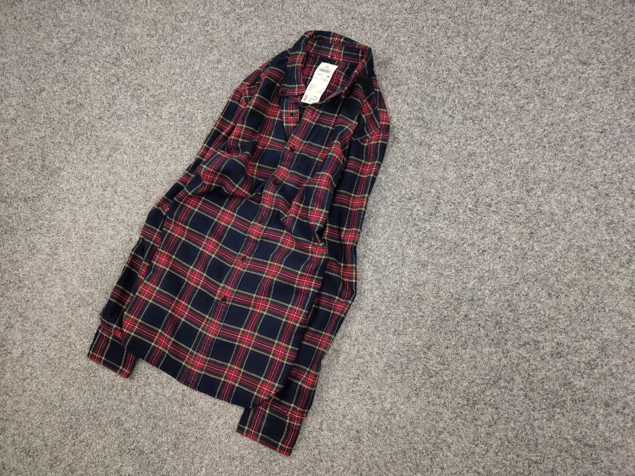 Uniqlo Uniqlo Flannel checkered Dark Travis Scott Y2K Shirt Style Size US M / EU 48-50 / 2 - 3 Thumbnail