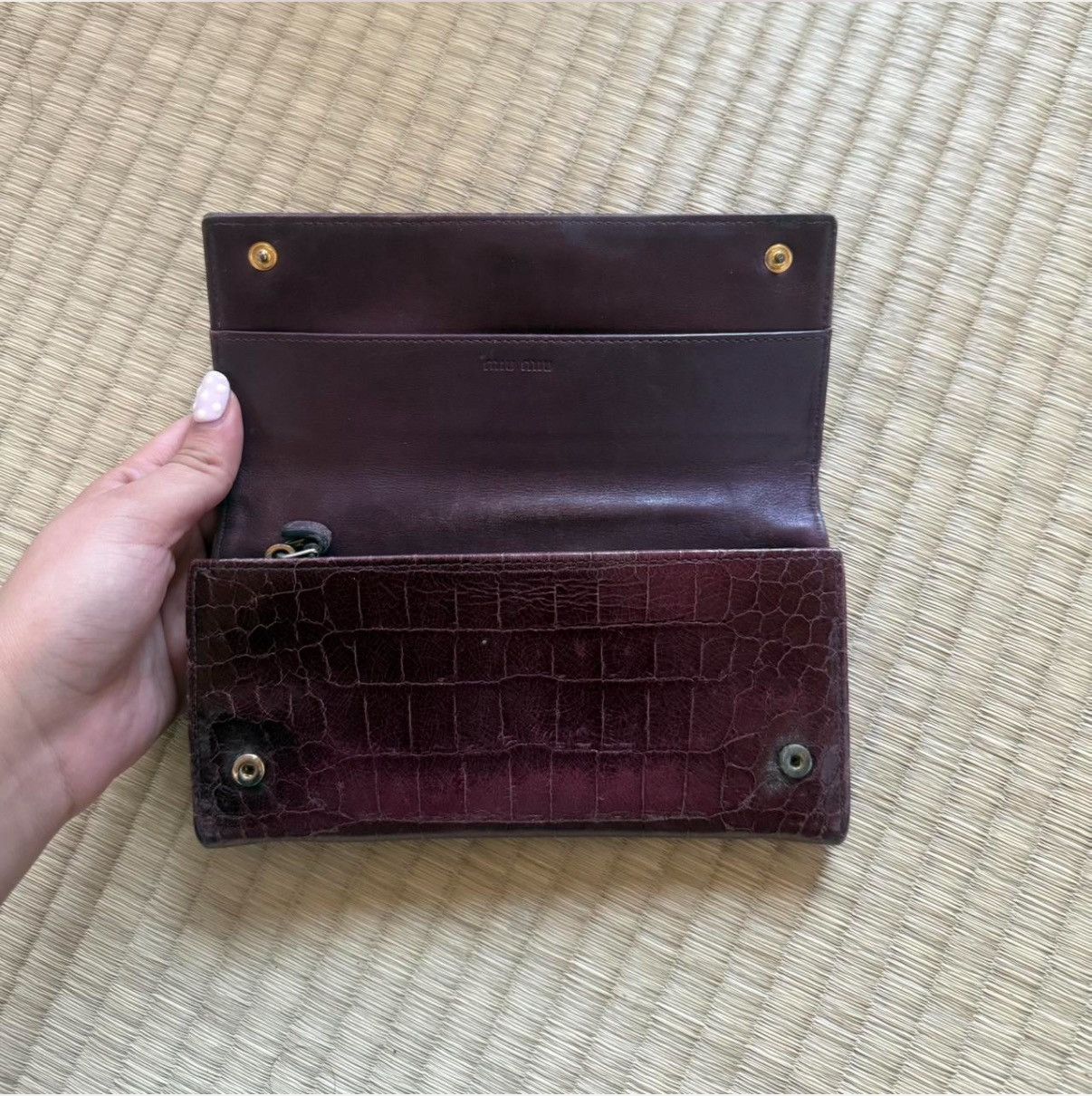 Miu Miu Vintage miu miu wallet Size ONE SIZE - 6 Thumbnail