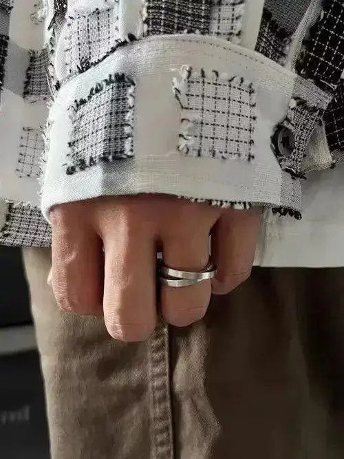 Jewelry Double Stacked Rings Size ONE SIZE - 8 Thumbnail