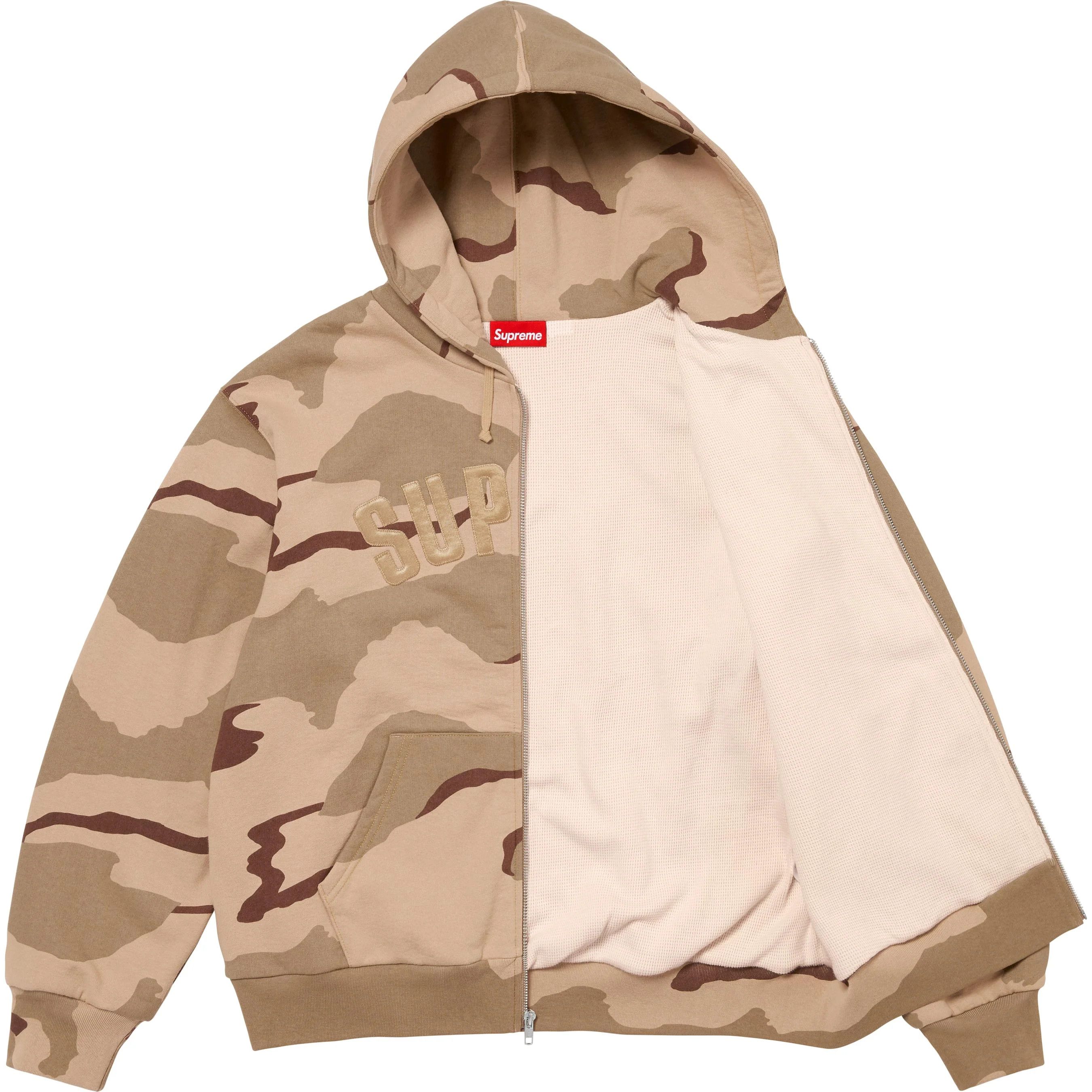 Supreme Supreme Arc Thermal Zip Up Hooded Sweatshirt Size US S / EU 44-46 / 1 - 2 Thumbnail