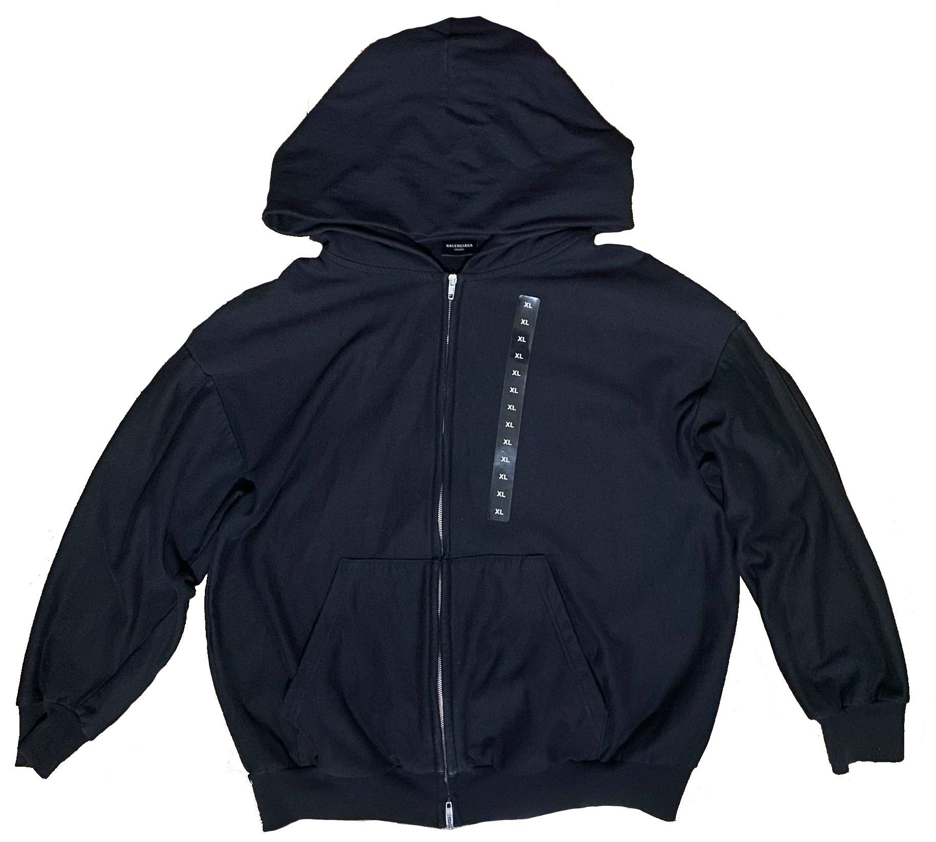 Balenciaga Balenciaga Sticker Zip-up Hoodie Size US M / EU 48-50 / 2 - 1 Thumbnail