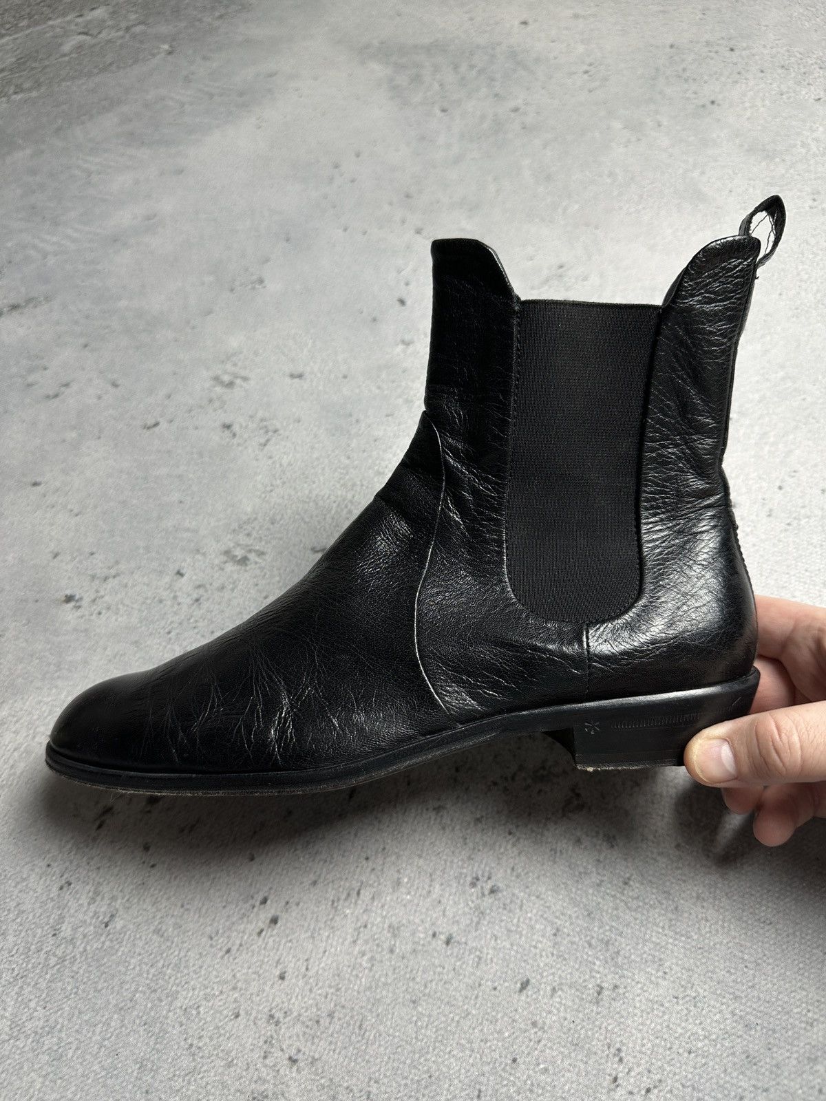 AGL AGL Leather Cowboy Boots Rare Italian Item Avant Garde y2k Size US 9 / IT 39 - 13 Thumbnail