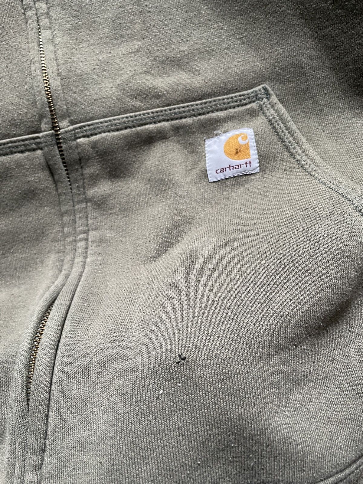 Carhartt Rare Vintage Carhartt Zip Hoodie Jacket Size XL Oversized Size US XL / EU 56 / 4 - 4 Thumbnail