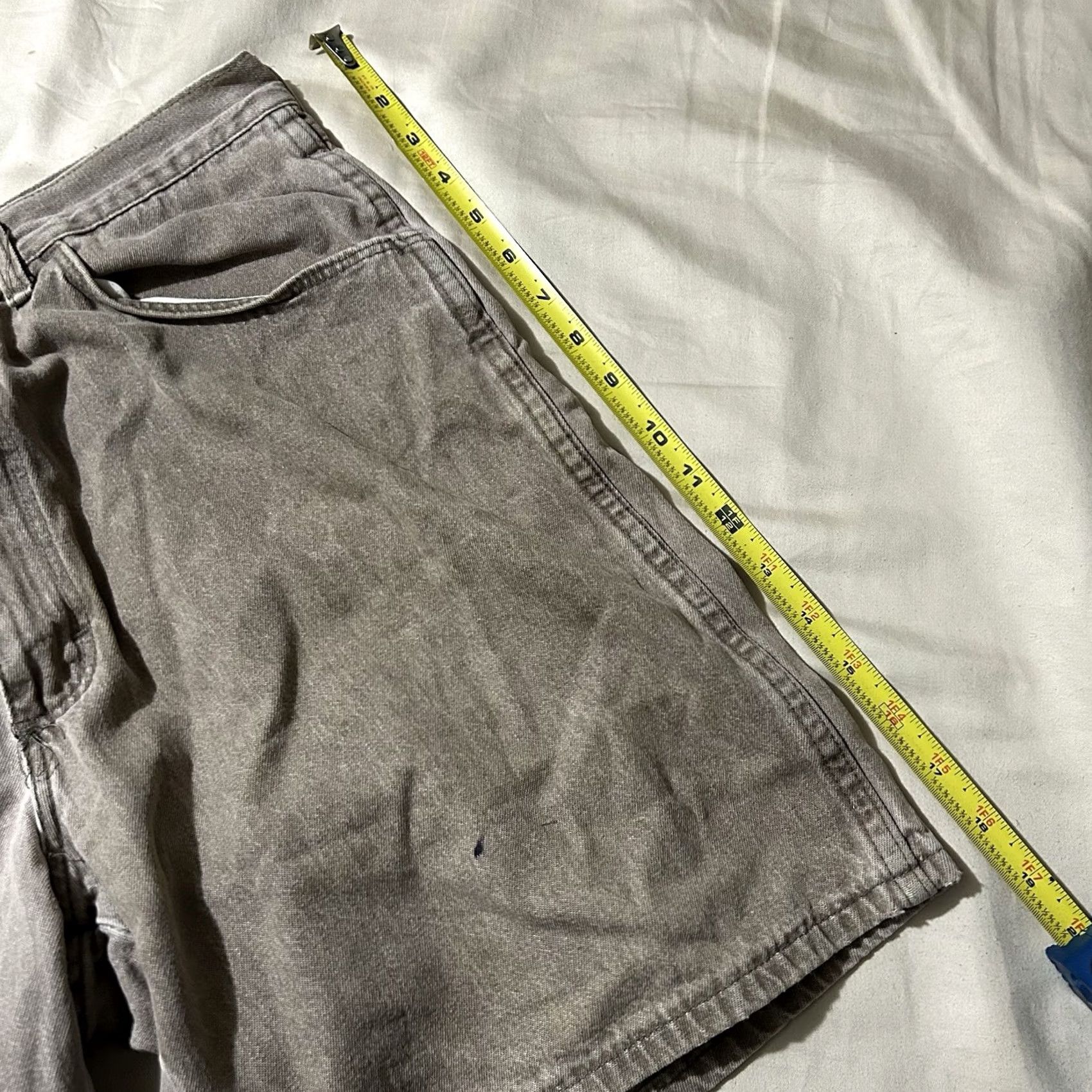 Wrangler VINTAGE Wrangler Jorts Brown 90s Distressed Size 34 Men Brown Wash Size US 34 / EU 50 - 7 Thumbnail