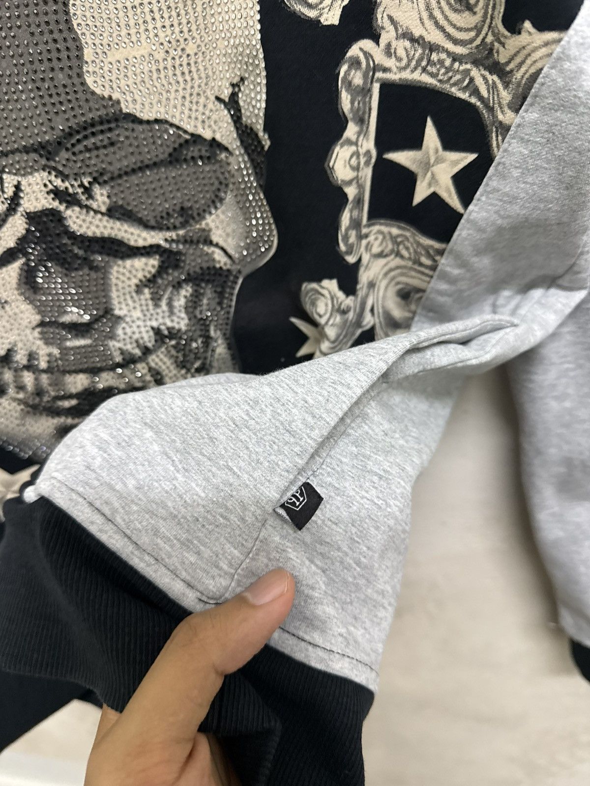 Philipp Plein 2000s Archive Philipp Plein Skull affliction tattoo style Size US M / EU 48-50 / 2 - 7 Thumbnail