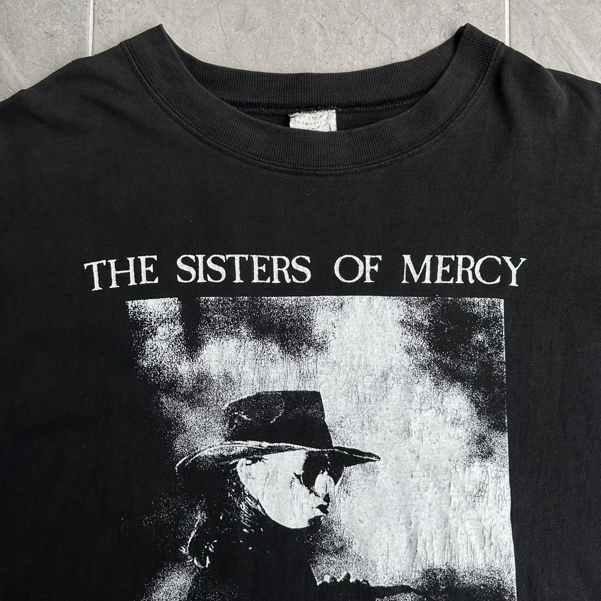 Band Tees × Vintage Vintage 90s The Sister Of Mercy English Rock Band Tee Shirt Size US L / EU 52-54 / 3 - 3 Thumbnail