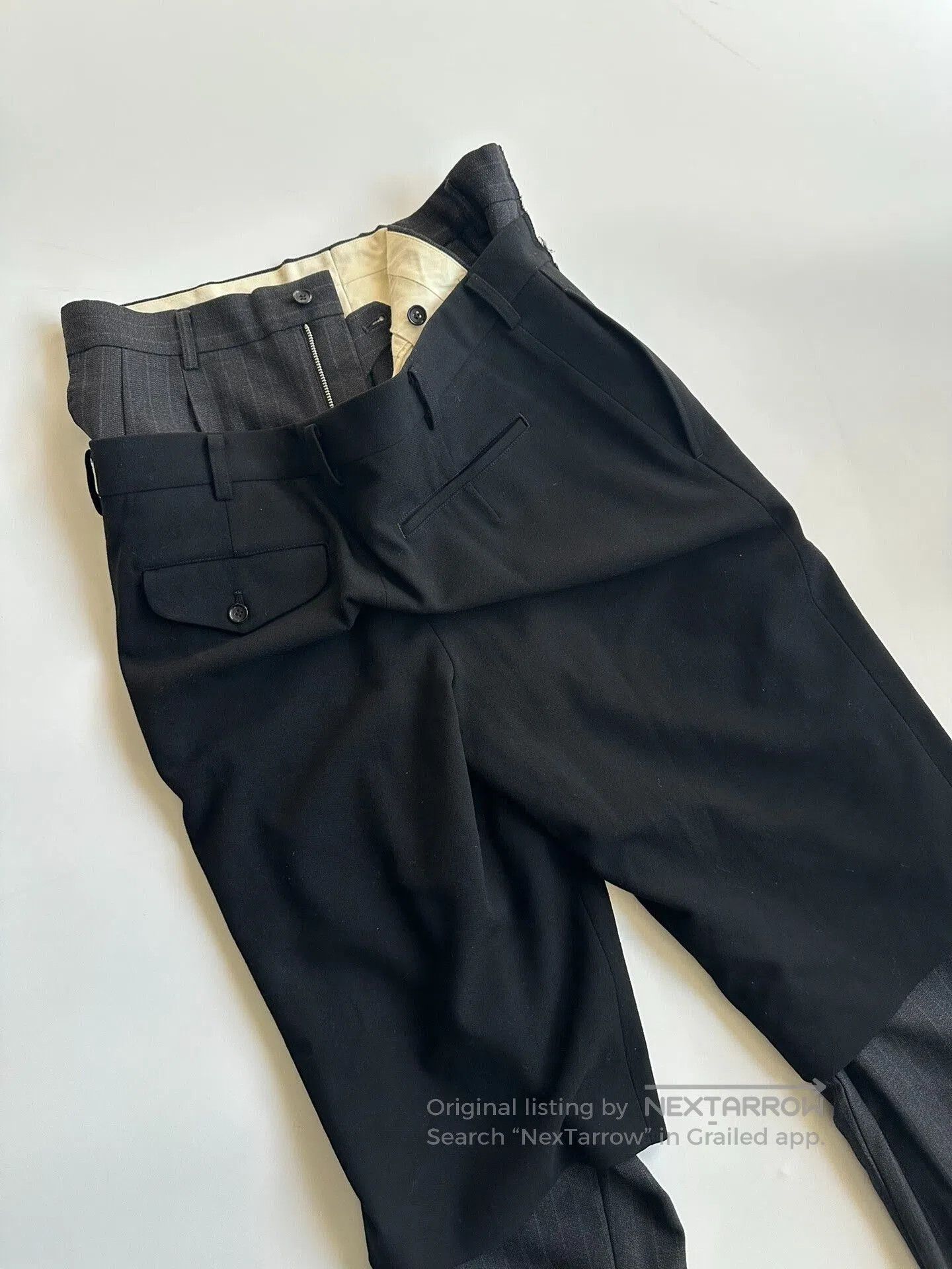 Comme des Garcons Comme des Garçons Layered Trousers. Size US 28 / EU 44 - 6 Thumbnail