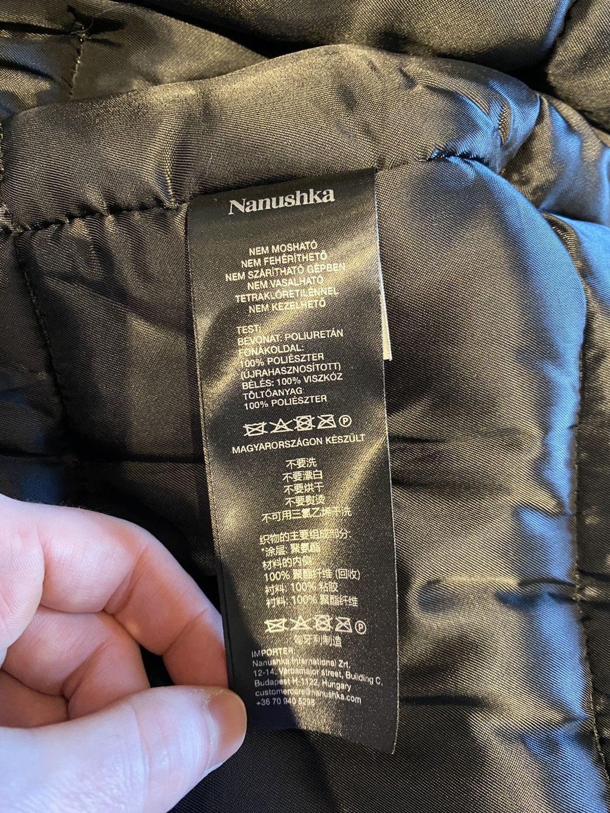 Nanushka Nanushka Vegan Leather Bomber Jacket Size US M / EU 48-50 / 2 - 8 Thumbnail