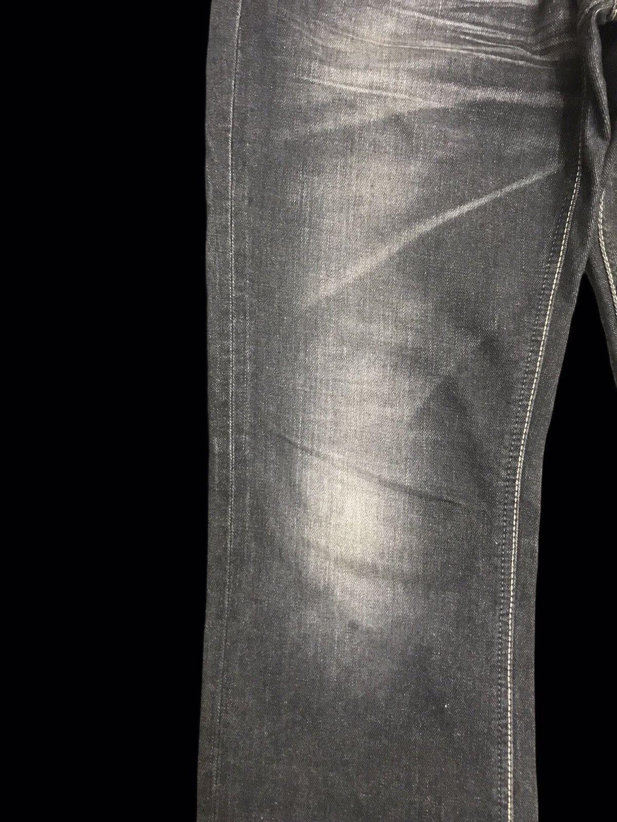 Japanese Brand 💥FLARE💥LEE STONE WASH SICK HONEYCOMB FLARE DENIM F114 Size US 34 / EU 50 - 6 Thumbnail
