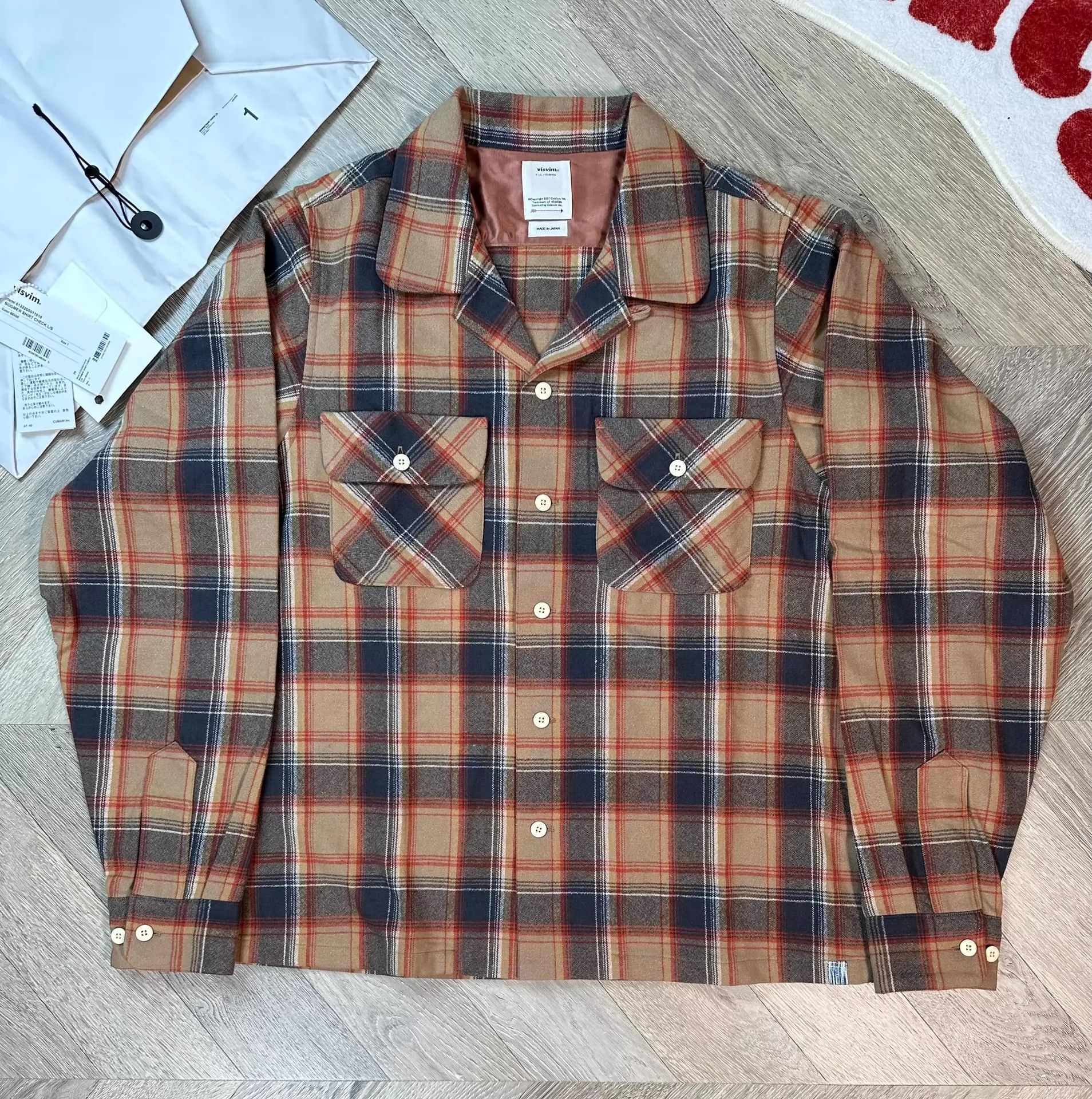 visvim BOOMER SHIRT L/S DONEGAL 2 限定 visvim BOOMER SHIRT L/S DONEGAL 2 限定 現貨VISVIM 22AW BOOMER