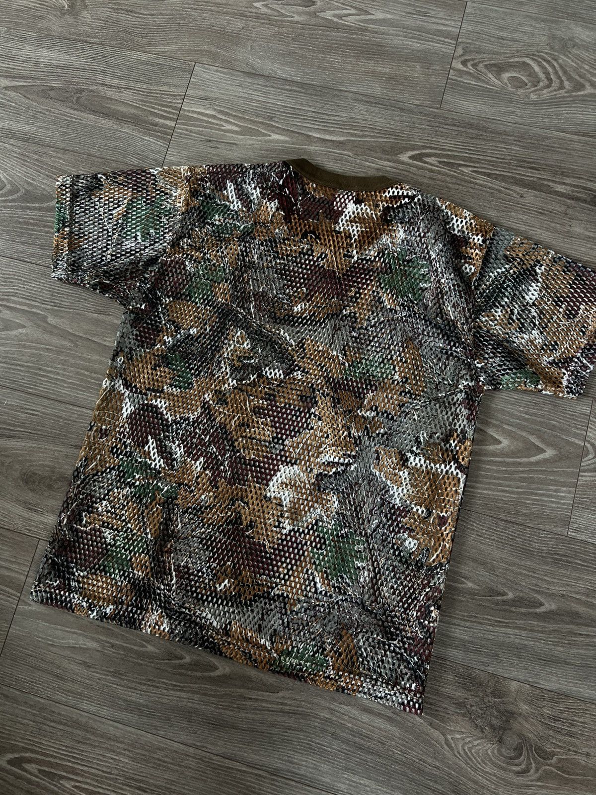 Other Vintage Transparent Hunt Camo Trees Colourway Perforated Tee Size US M / EU 48-50 / 2 - 16 Thumbnail